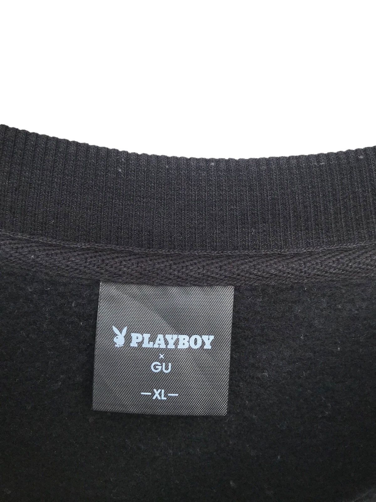 Playboy × Uniqlo Playboy Uniqlo Big Logo Sweatshirt Playboy Big Size Sweater Size US XL / EU 56 / 4 - 2 Thumbnail