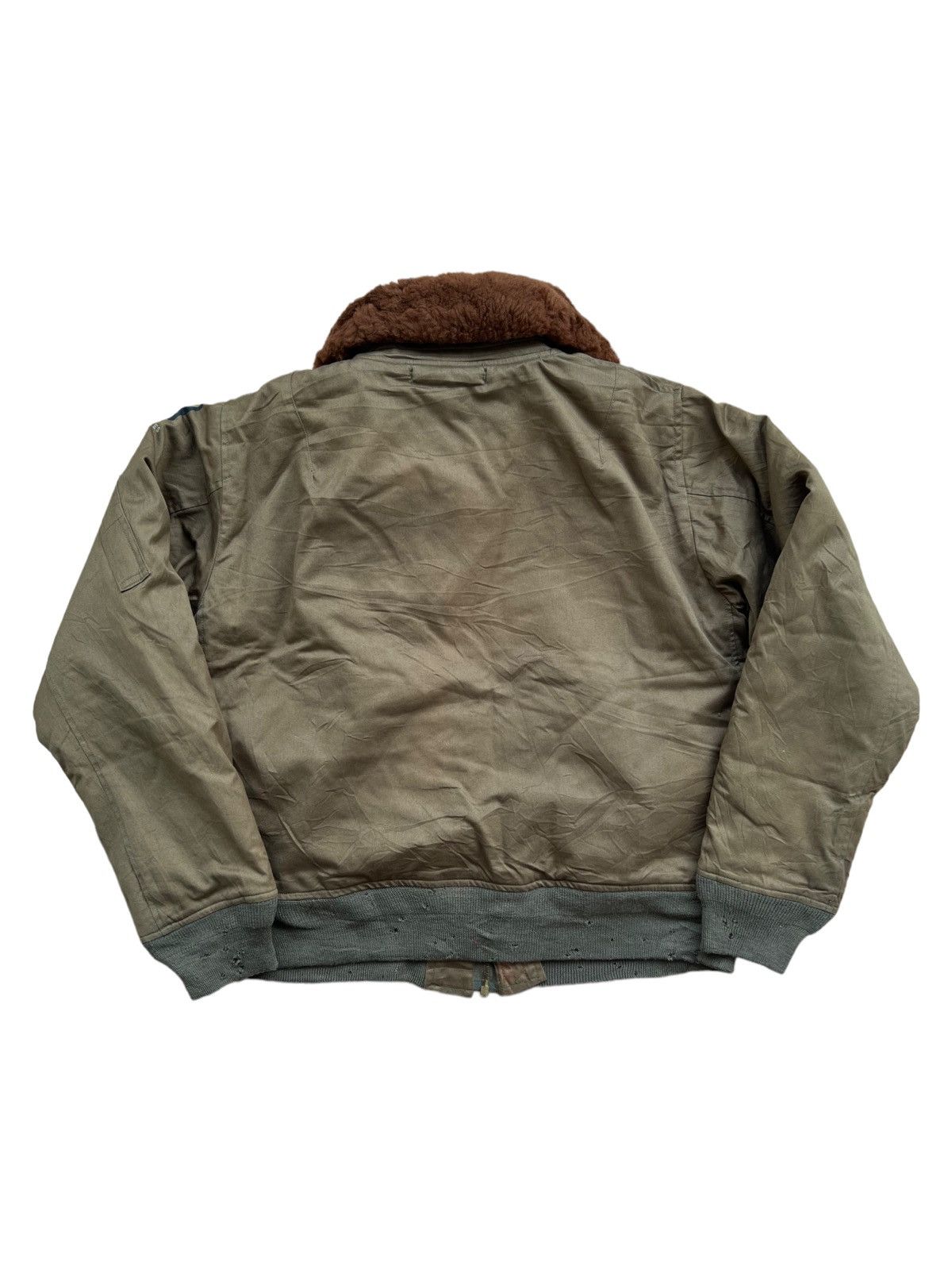 Sugar Cane VERY RARE VINTAGE JACKET FLIGHT BOMBER B15 SUGAR CANE 40s Size US M / EU 48-50 / 2 - 2 Thumbnail