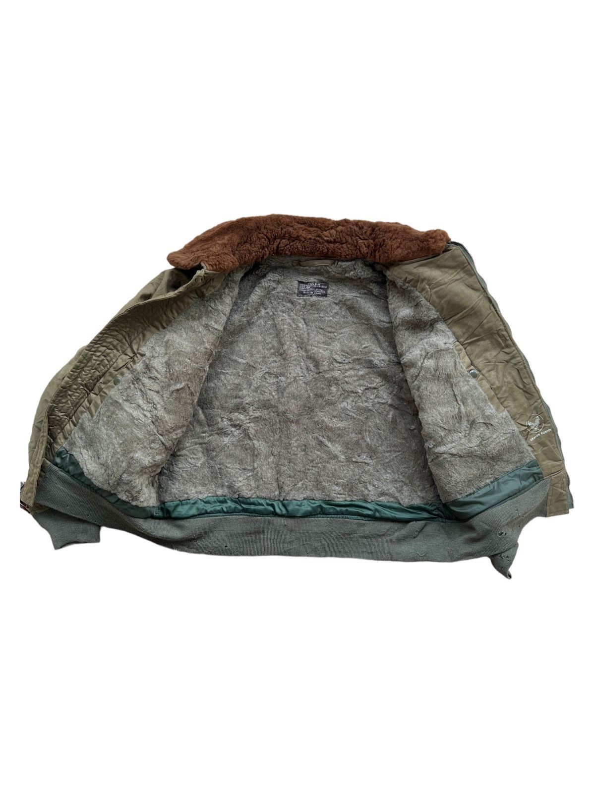 Sugar Cane VERY RARE VINTAGE JACKET FLIGHT BOMBER B15 SUGAR CANE 40s Size US M / EU 48-50 / 2 - 4 Thumbnail