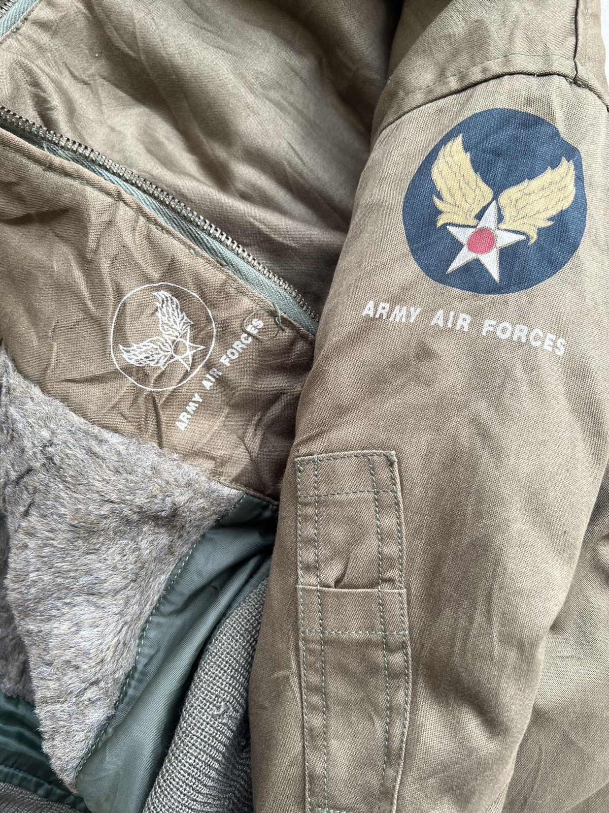 Sugar Cane VERY RARE VINTAGE JACKET FLIGHT BOMBER B15 SUGAR CANE 40s Size US M / EU 48-50 / 2 - 5 Thumbnail