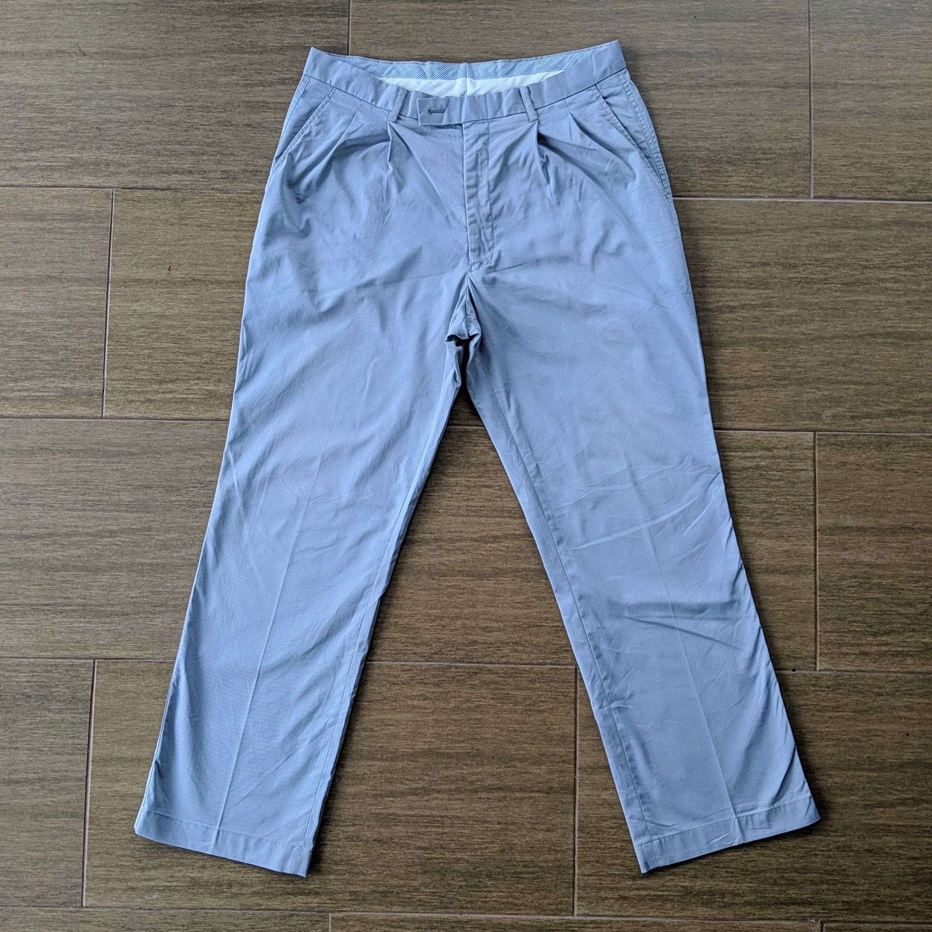 image of W32Sissy Kansai Yamamoto Workwear Trousers Pants in Light Blue, Men's