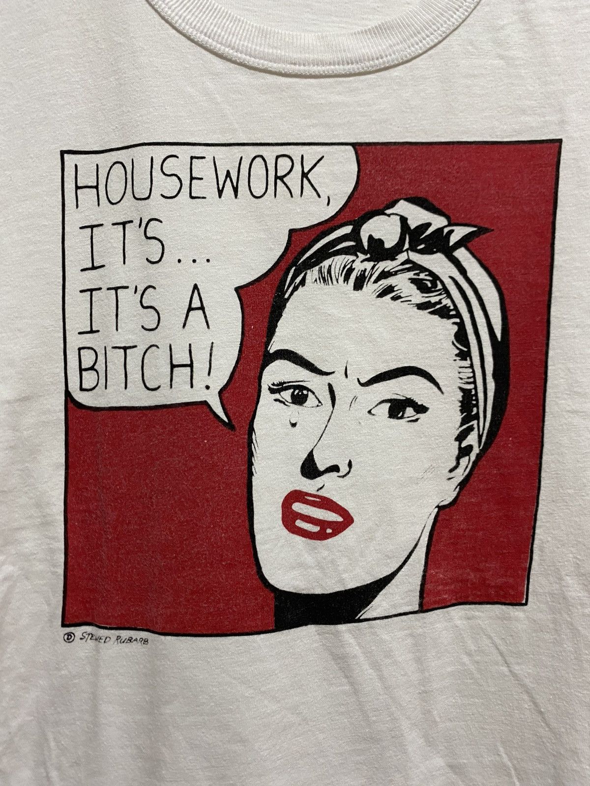 Vintage Vintage 90’s Roy Lictenstein Pop Art Tee Size US L / EU 52-54 / 3 - 2 Thumbnail