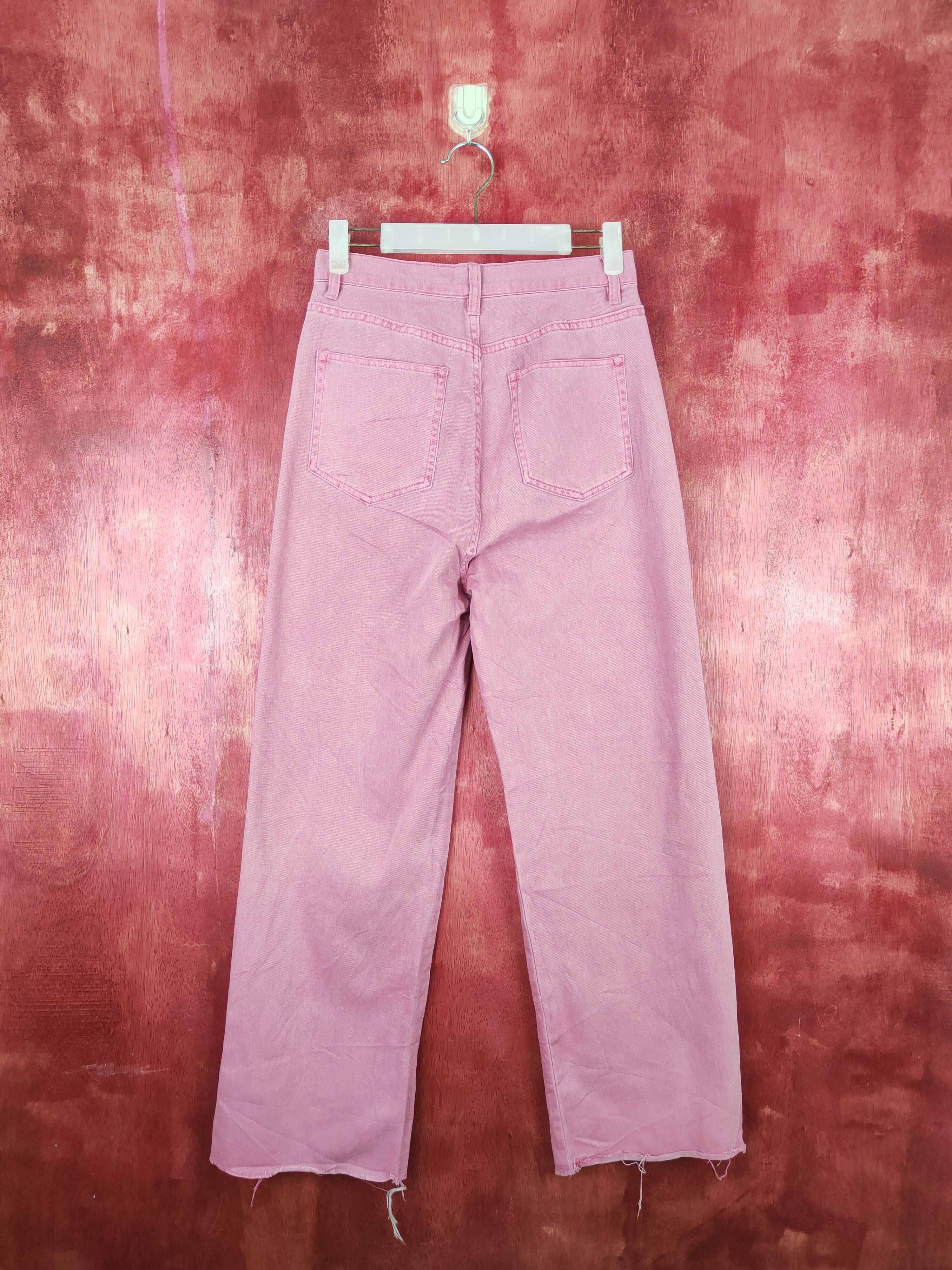 Japanese Brand Nice Claup Pink distressed Ripped Pants #S632 Size 27" / US 4 / IT 40 - 7 Thumbnail