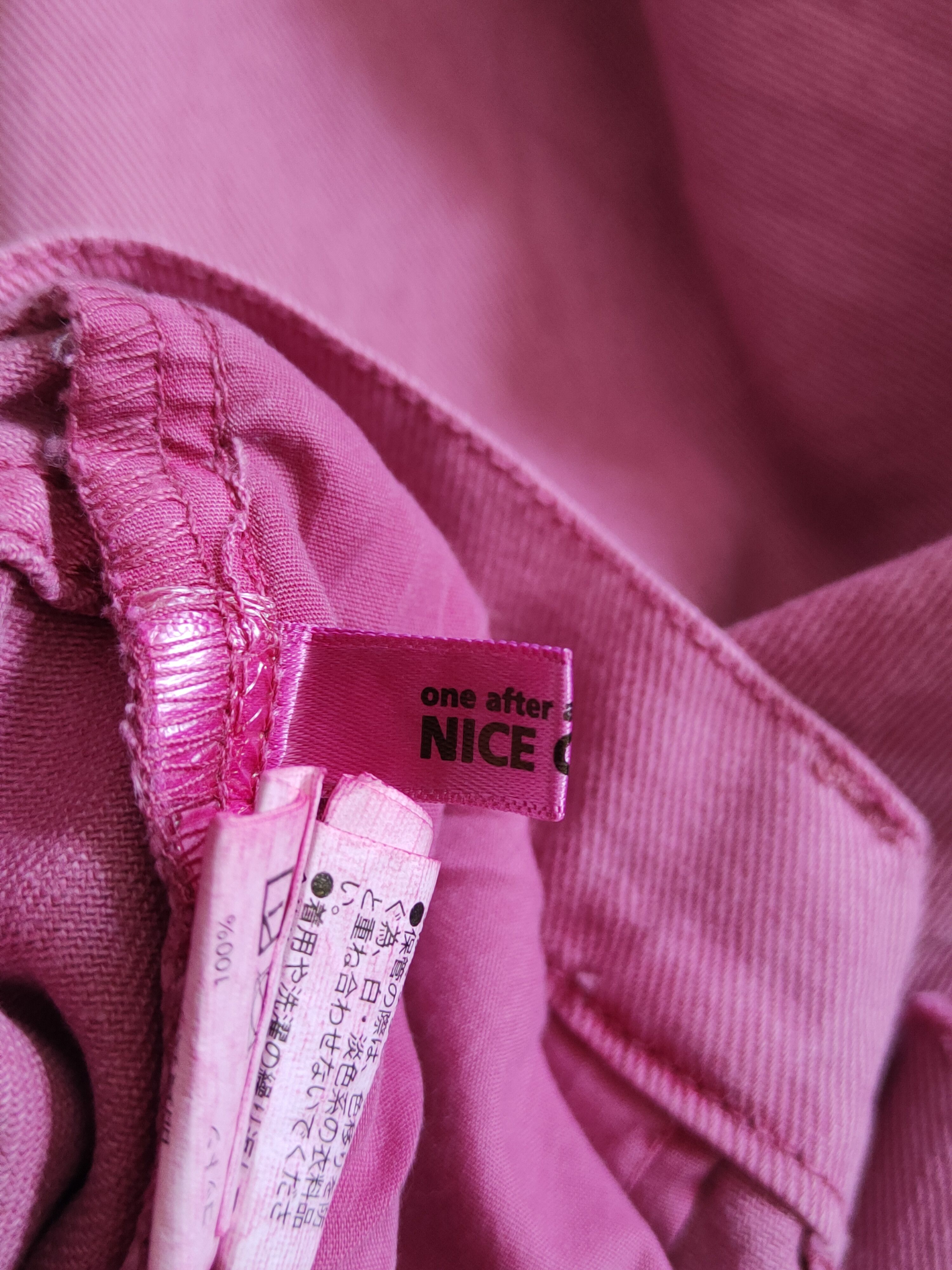 Japanese Brand Nice Claup Pink distressed Ripped Pants #S632 Size 27" / US 4 / IT 40 - 15 Thumbnail