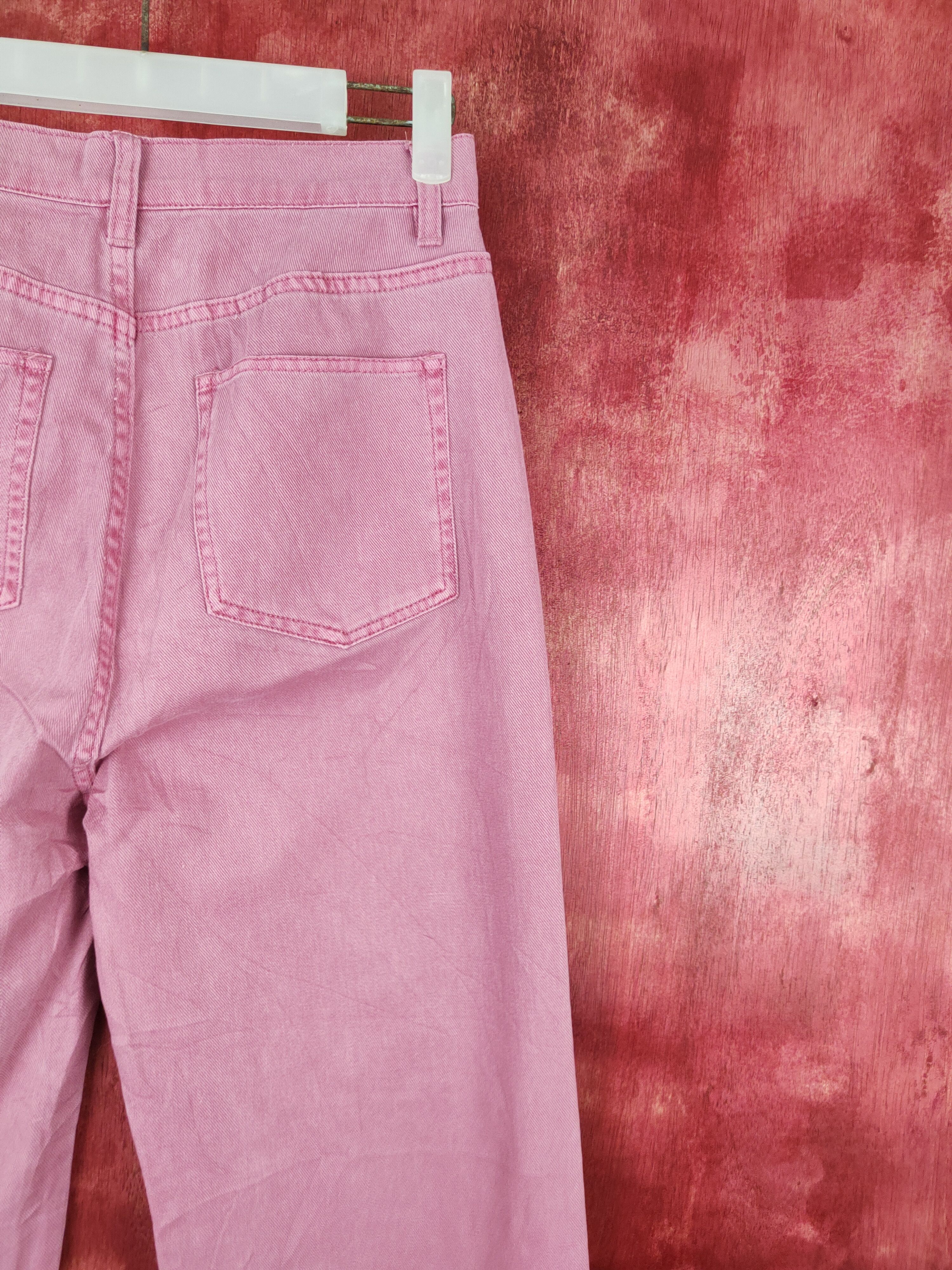 Japanese Brand Nice Claup Pink distressed Ripped Pants #S632 Size 27" / US 4 / IT 40 - 10 Thumbnail