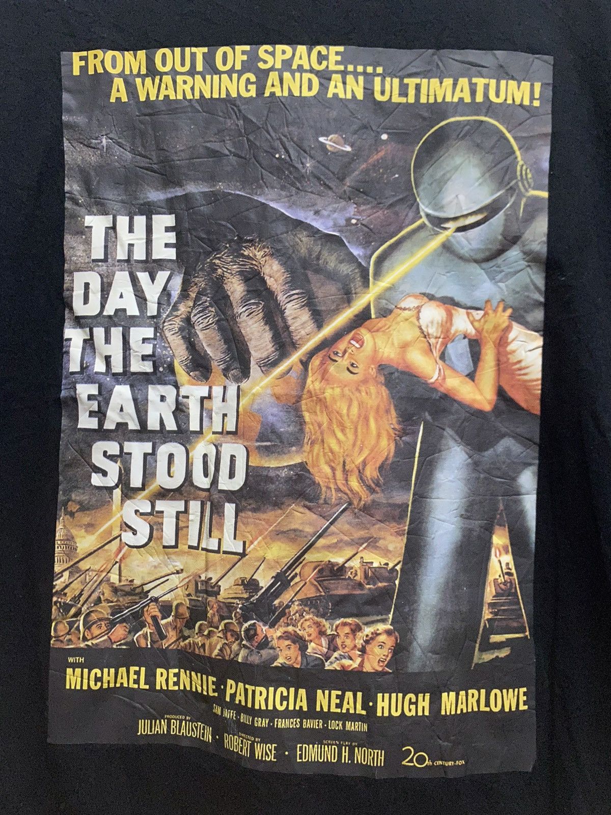 Vintage The Day Earth Stood Still Movie Tee