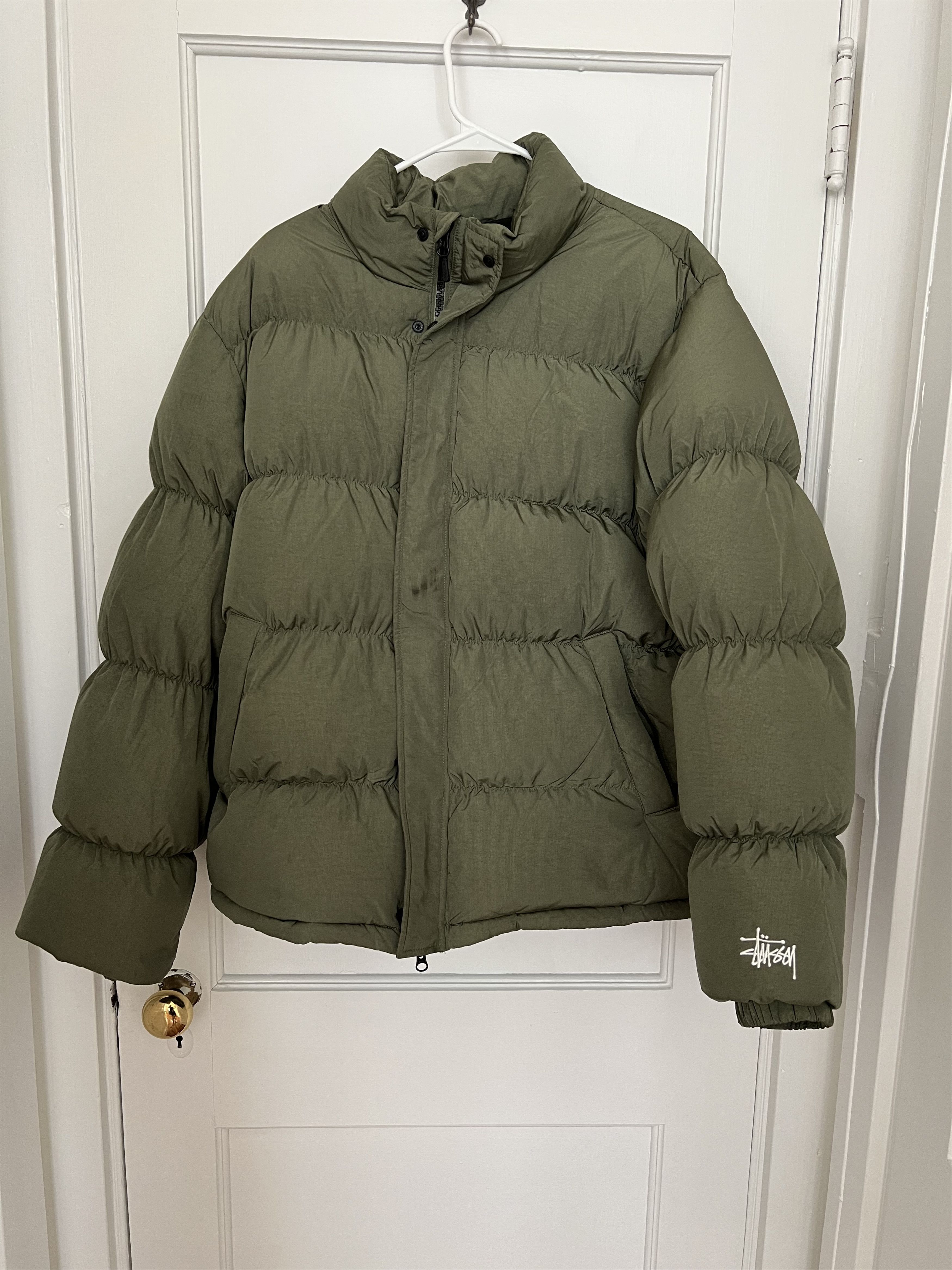 Stussy Stussy RIPSTOP DOWN PUFFER JACKET | Grailed