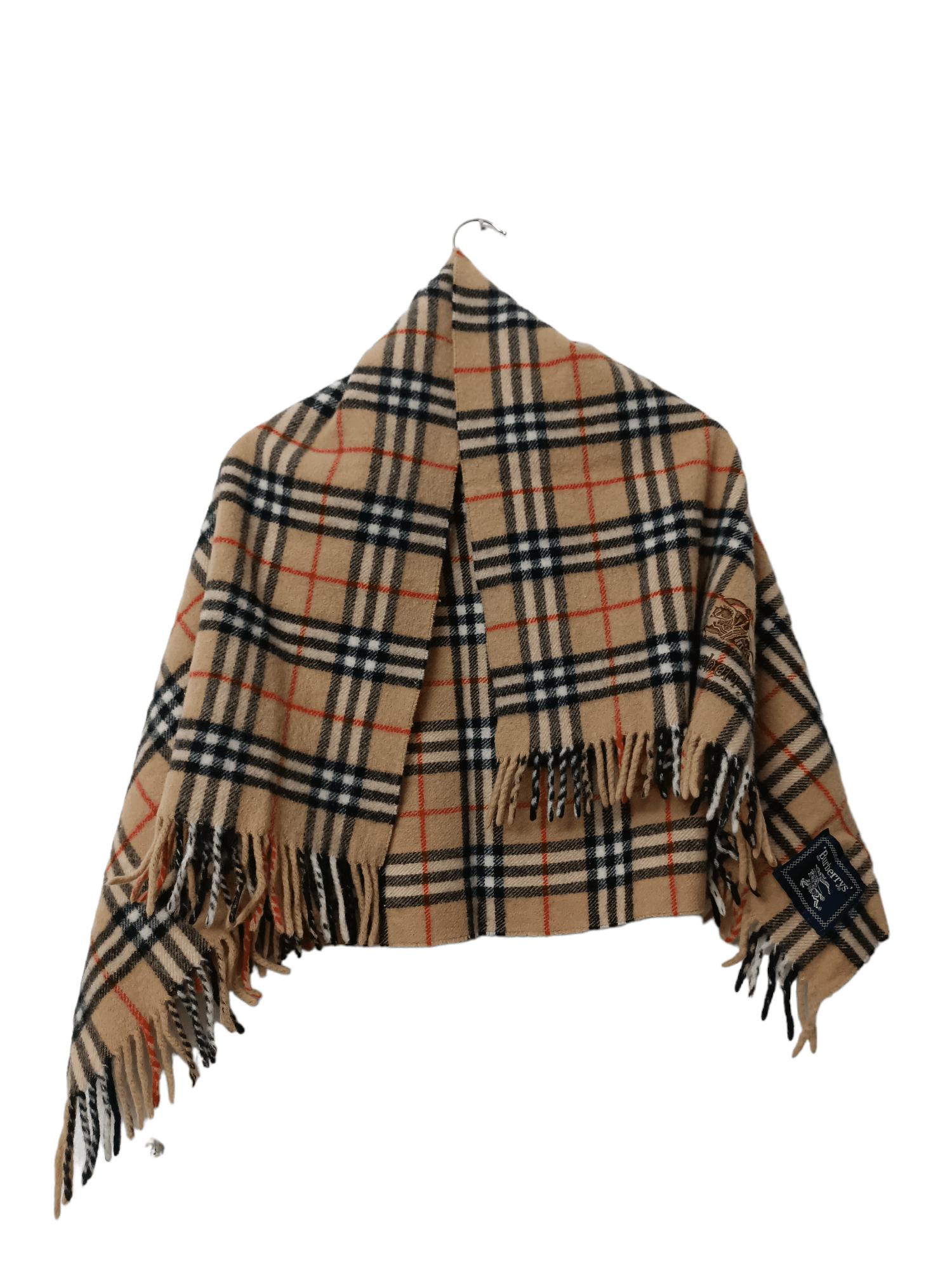 Authentic Burberrys Nova Check Blanket Scarf