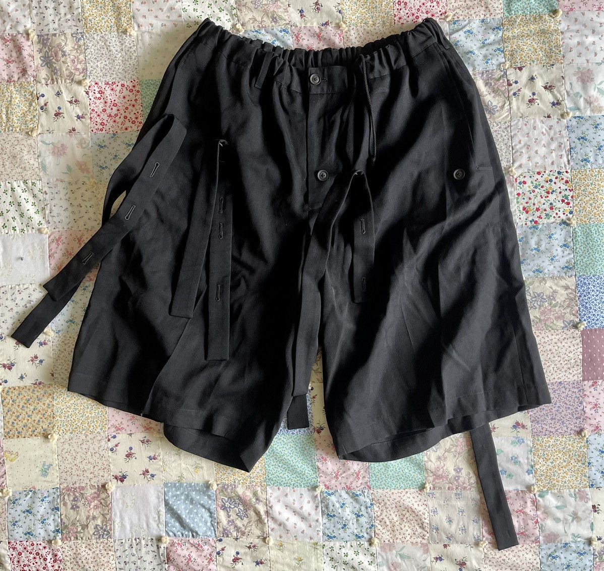 Yohji Yamamoto 20SS Bondage Tape Short Pants | Grailed