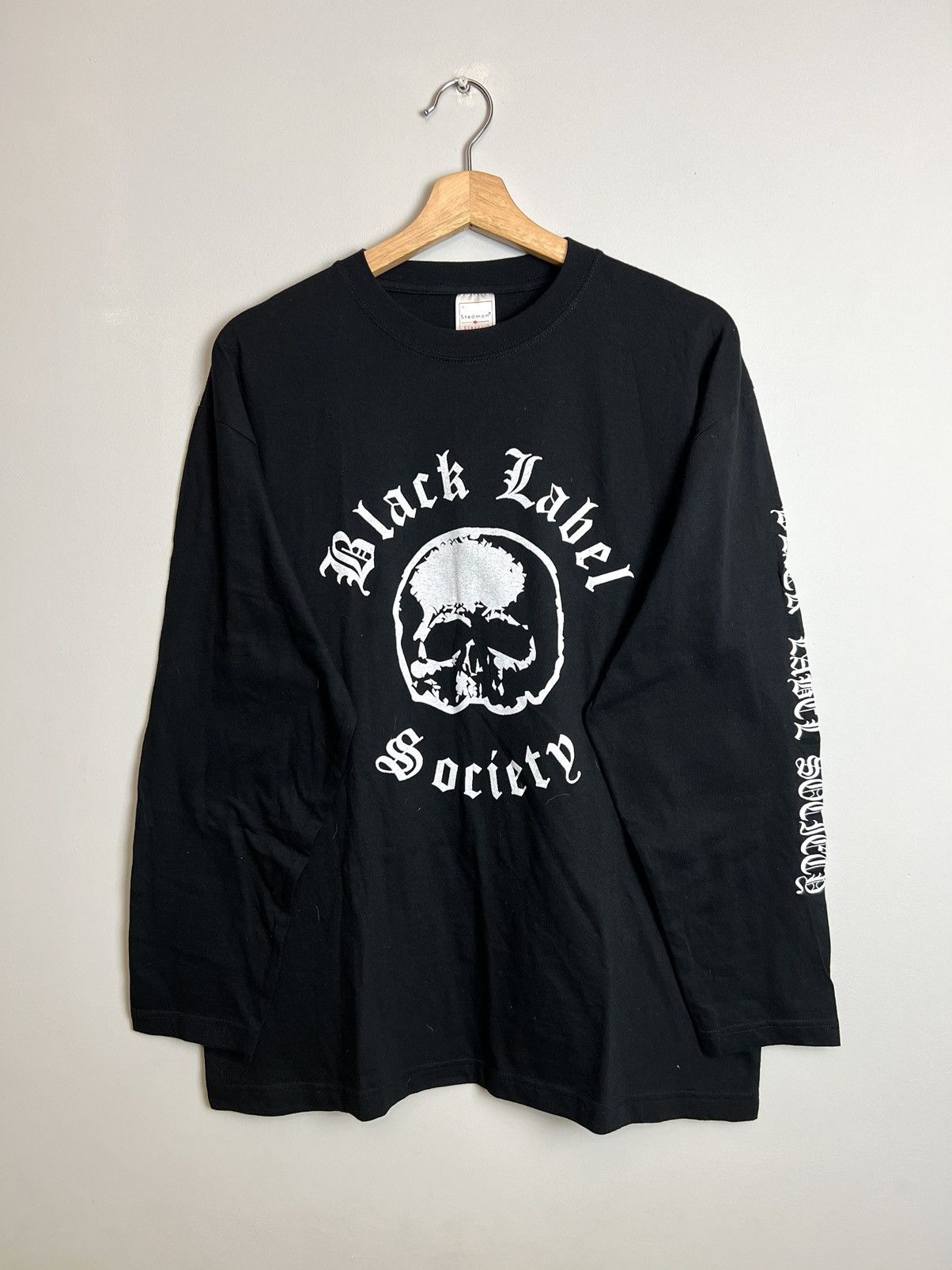 Band Tees Rare 00s Black Label Society Vintage Band Black Metal Tee Size US XL / EU 56 / 4 - 1 Thumbnail