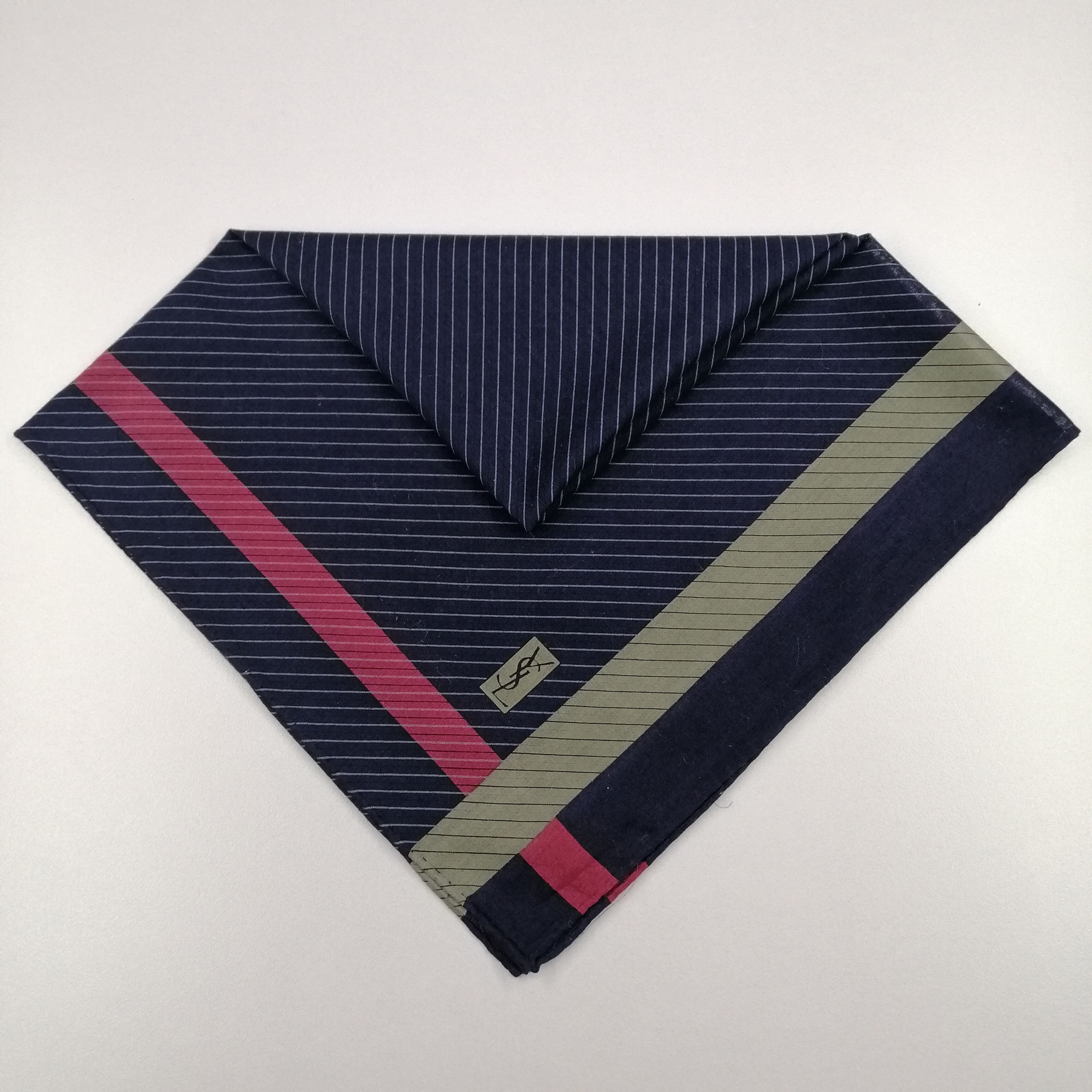 Vintage × Yves Saint Laurent Yves Saint Laurent Handkerchief/Neckerchief/Bandana-KD1122 Size ONE SIZE - 5 Thumbnail