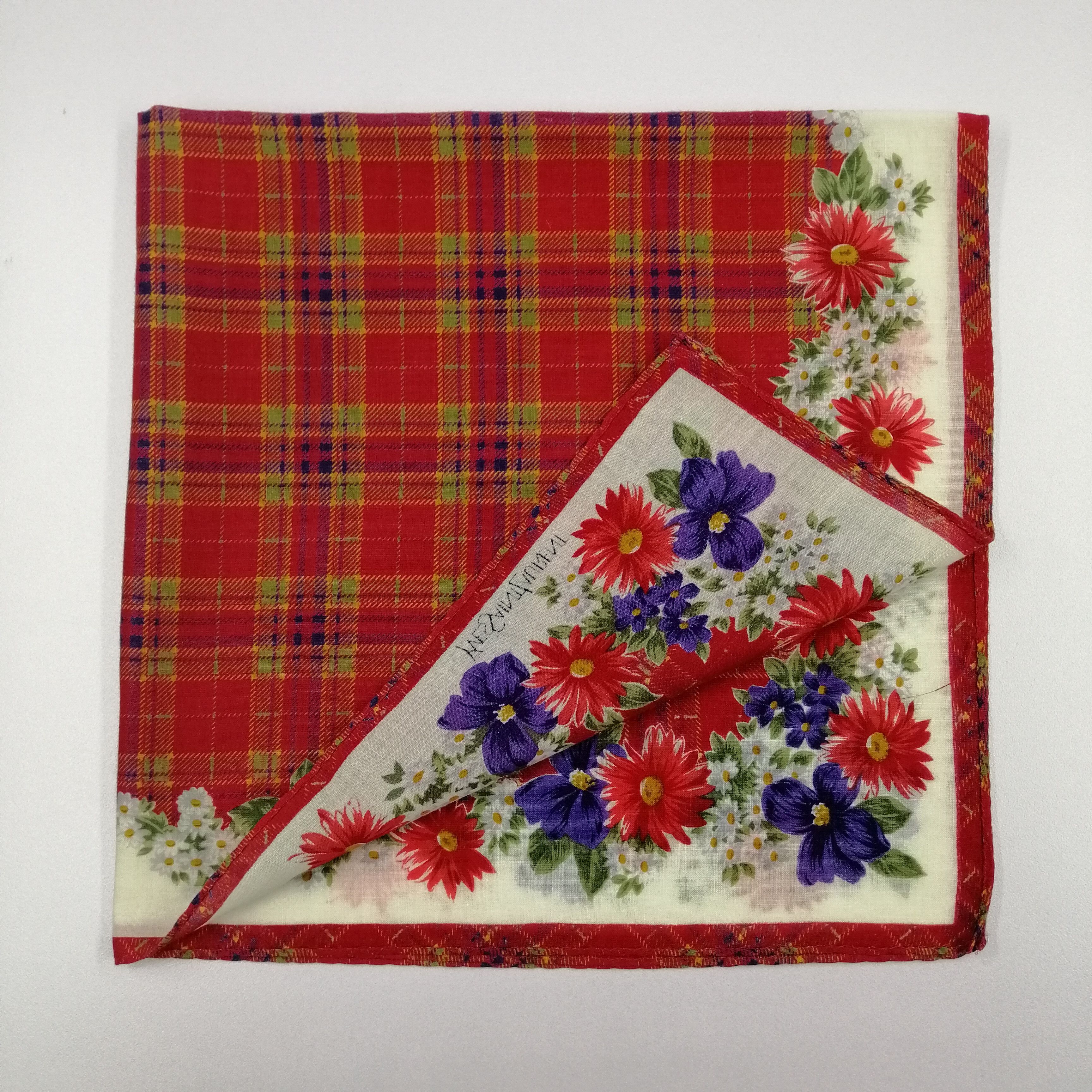 Vintage × Yves Saint Laurent Yves Saint Laurent Handkerchief/Neckerchief/Scarves-KD1123 Size ONE SIZE - 3 Thumbnail