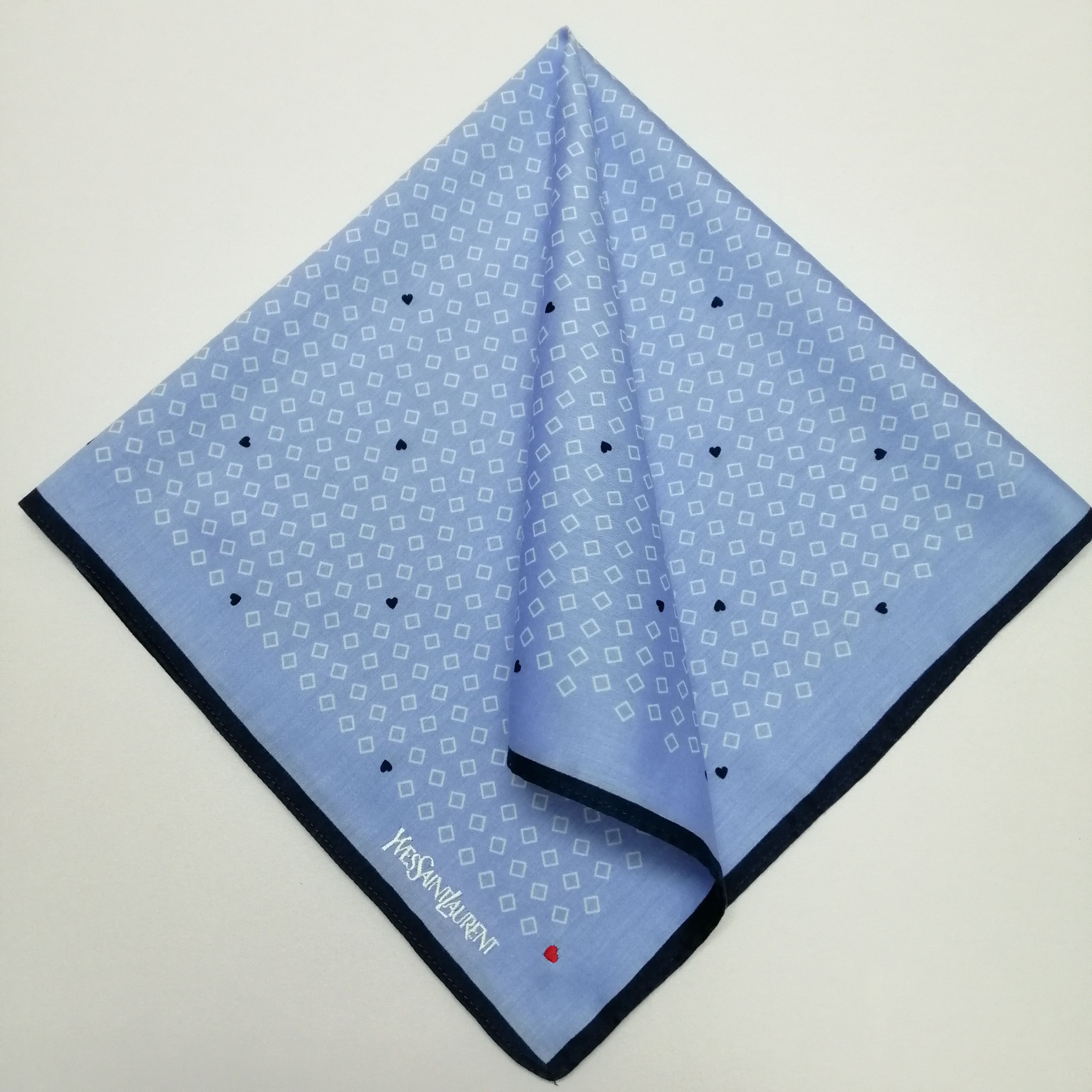 Vintage Yves Saint Laurent Handkerchief/Neckerchief/Bandana-KD1143 Size ONE SIZE - 1 Thumbnail