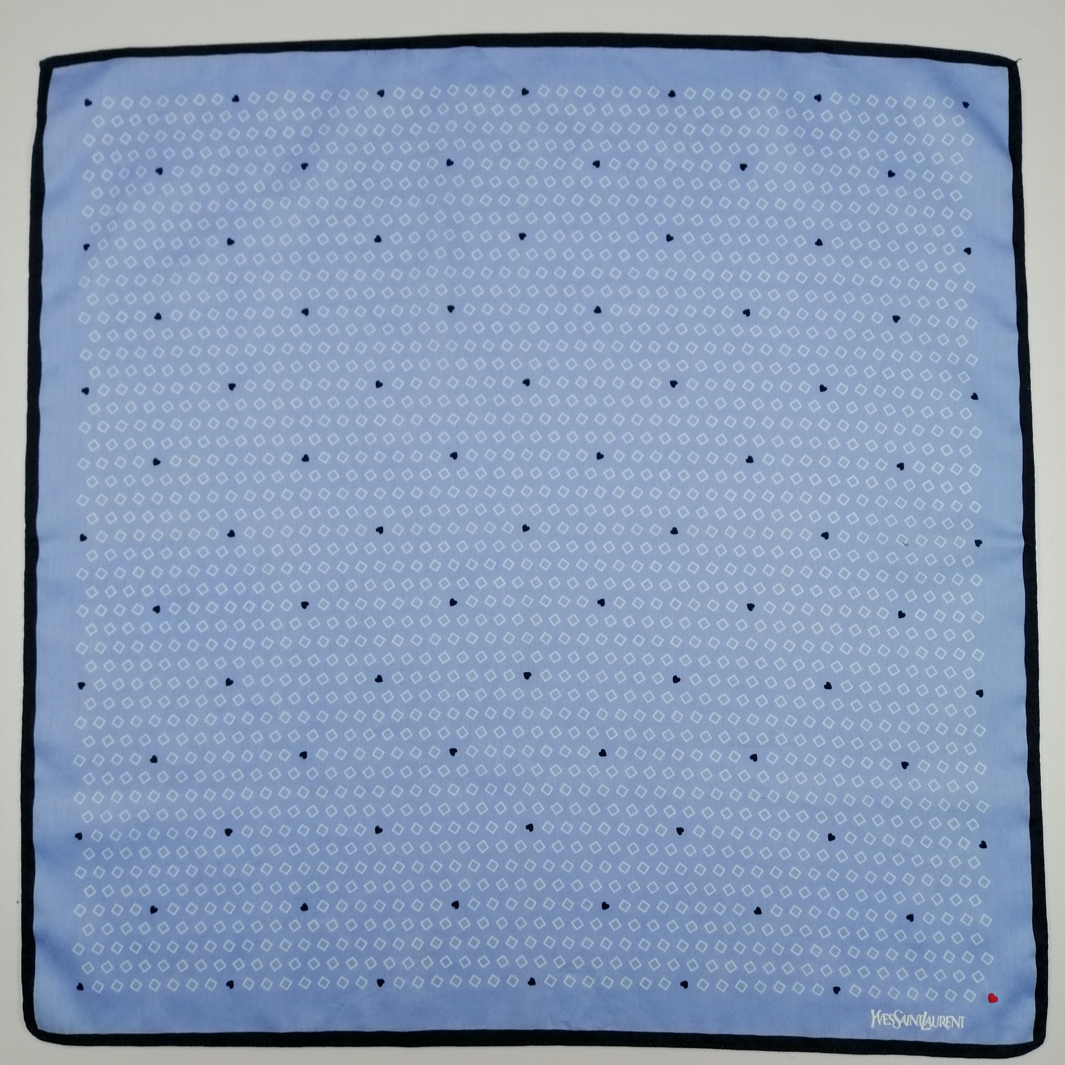 Vintage Yves Saint Laurent Handkerchief/Neckerchief/Bandana-KD1143 Size ONE SIZE - 2 Thumbnail