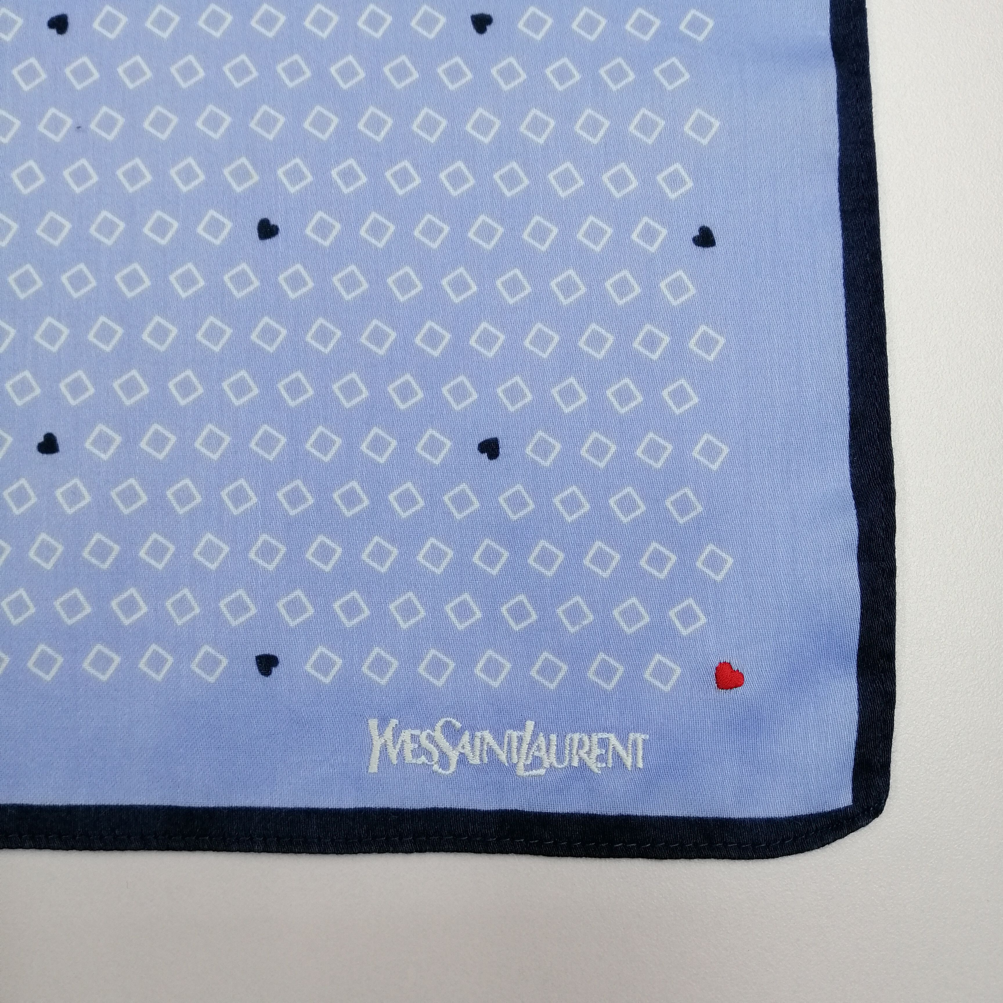 Vintage Yves Saint Laurent Handkerchief/Neckerchief/Bandana-KD1143 Size ONE SIZE - 3 Thumbnail