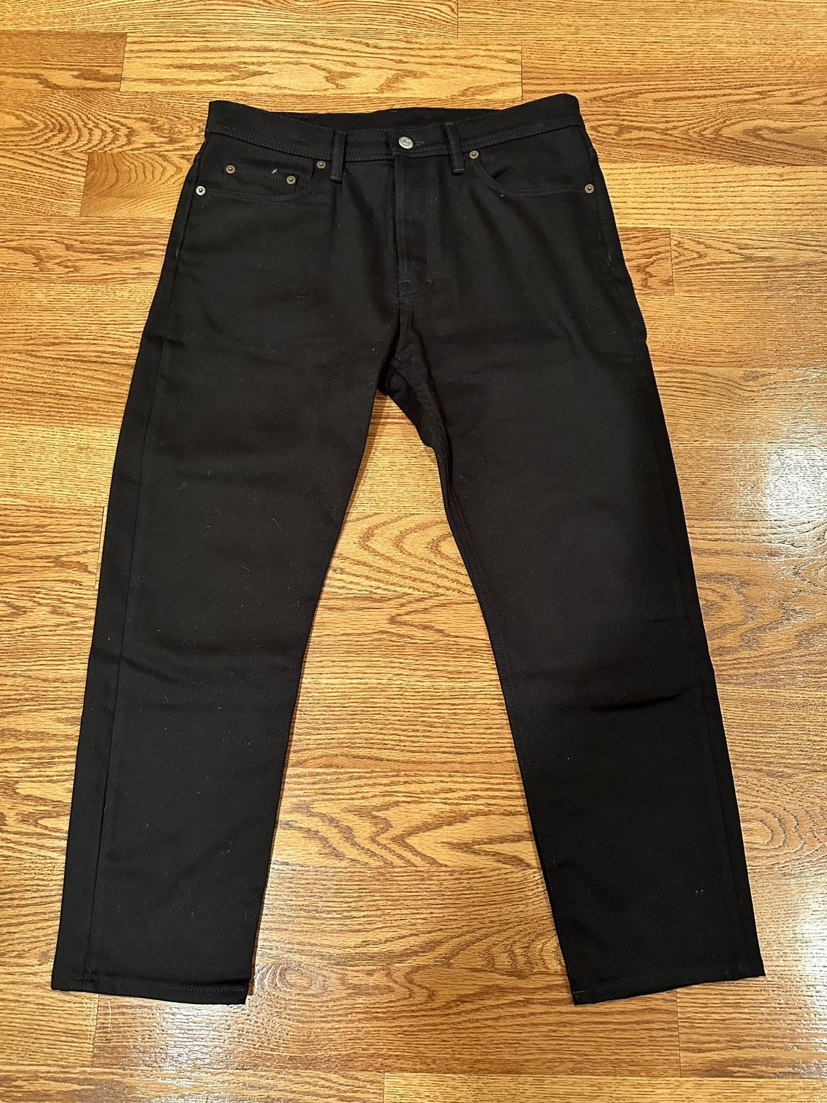 Acne Studios Acne Studios Black Jeans Size US 32 / EU 48 - 1 Thumbnail