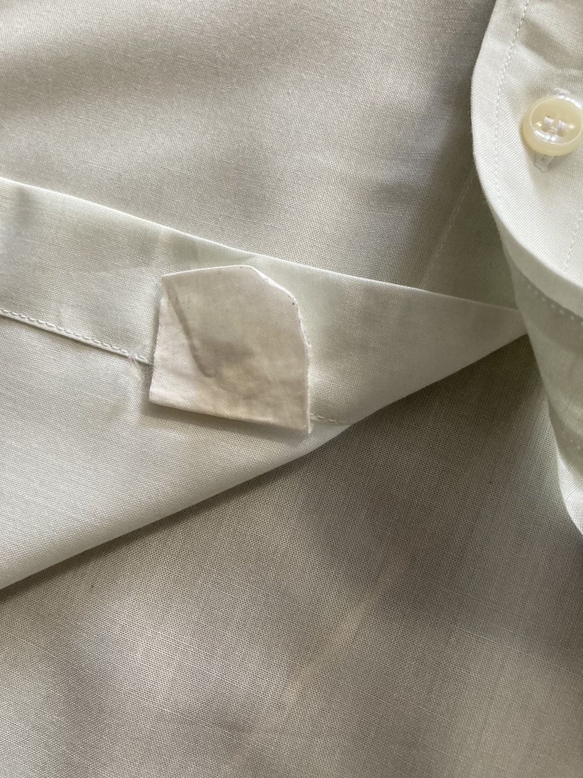 Christian Dior Monsieur × Dior Christian Dior pastel lime sheer shirts Size US L / EU 52-54 / 3 - 3 Thumbnail