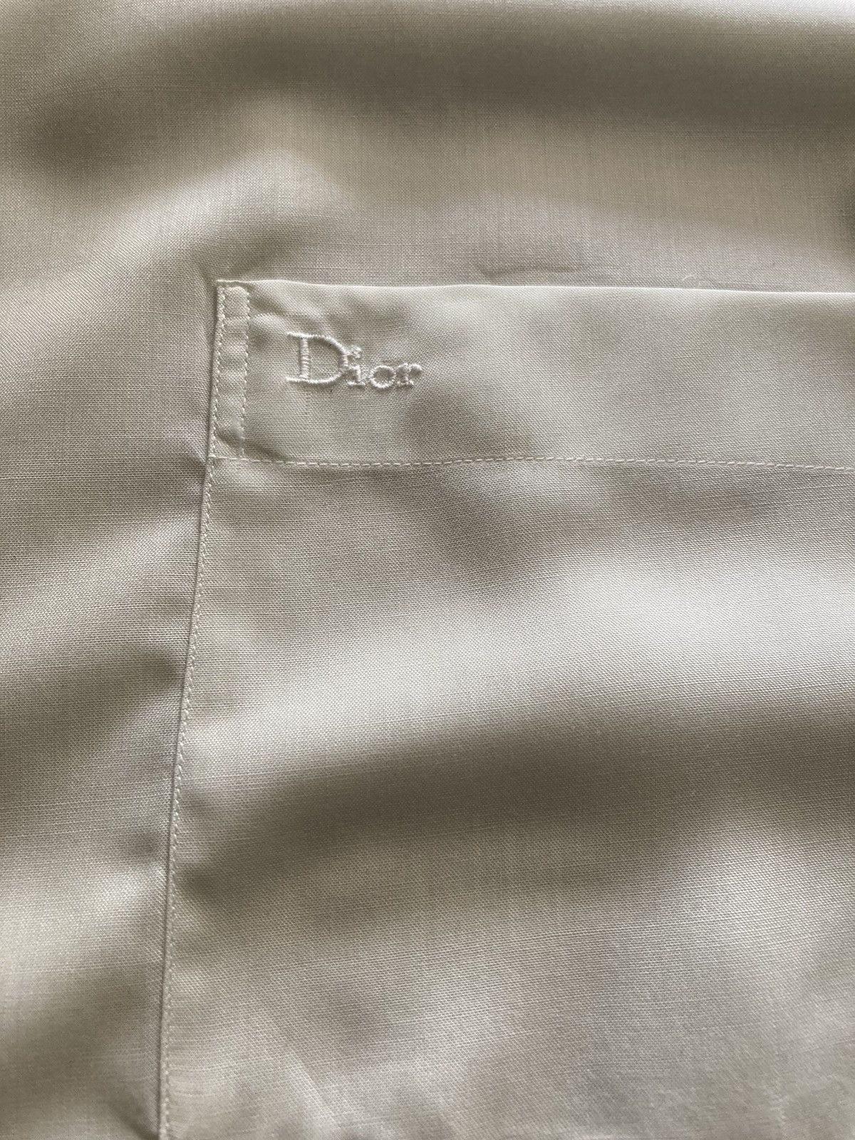 Christian Dior Monsieur × Dior Christian Dior pastel lime sheer shirts Size US L / EU 52-54 / 3 - 6 Thumbnail