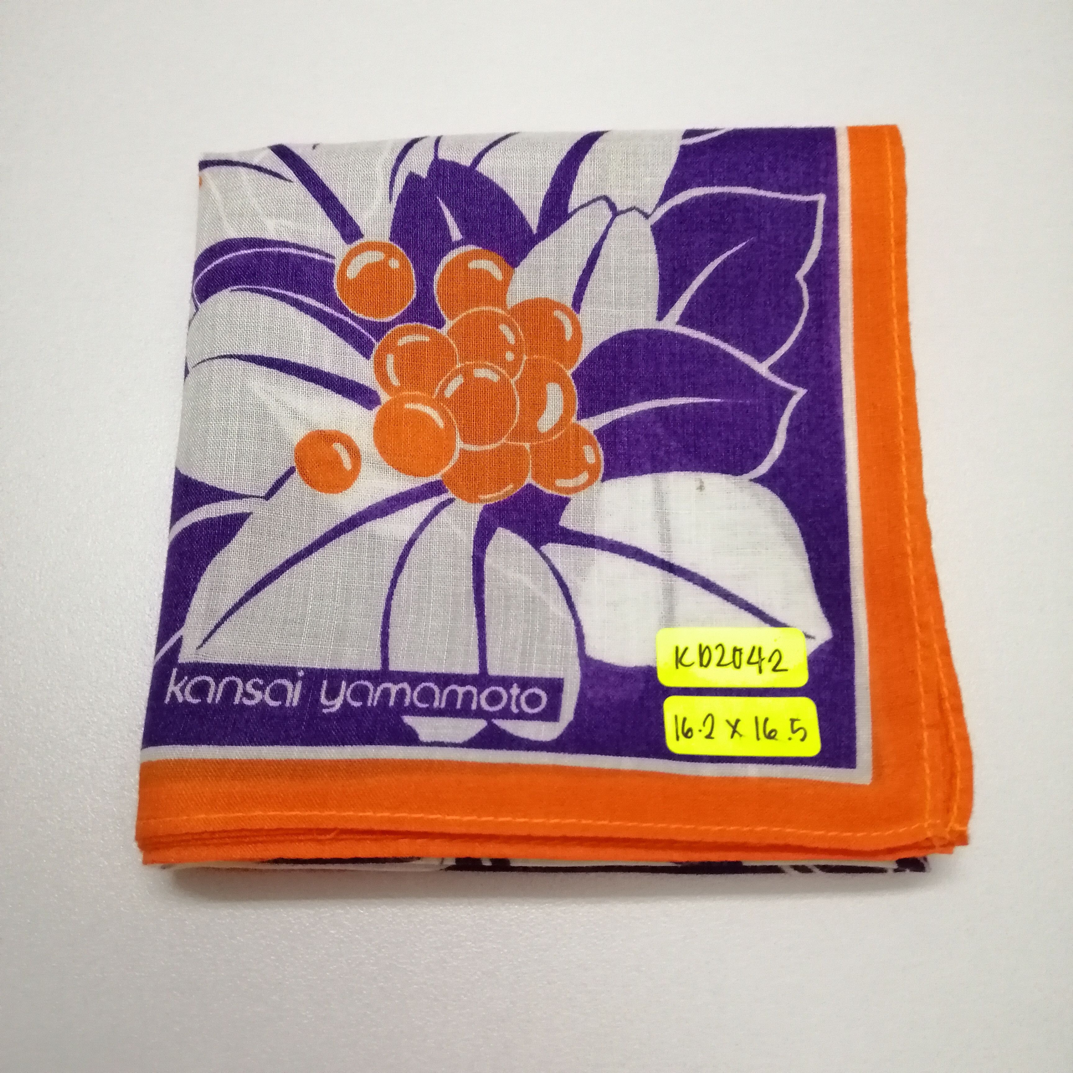 Kansai Yamamoto × Vintage Kansai Yamamoto Handkerchief/Neckerchief/Bandana-KD2042 Size ONE SIZE - 5 Thumbnail