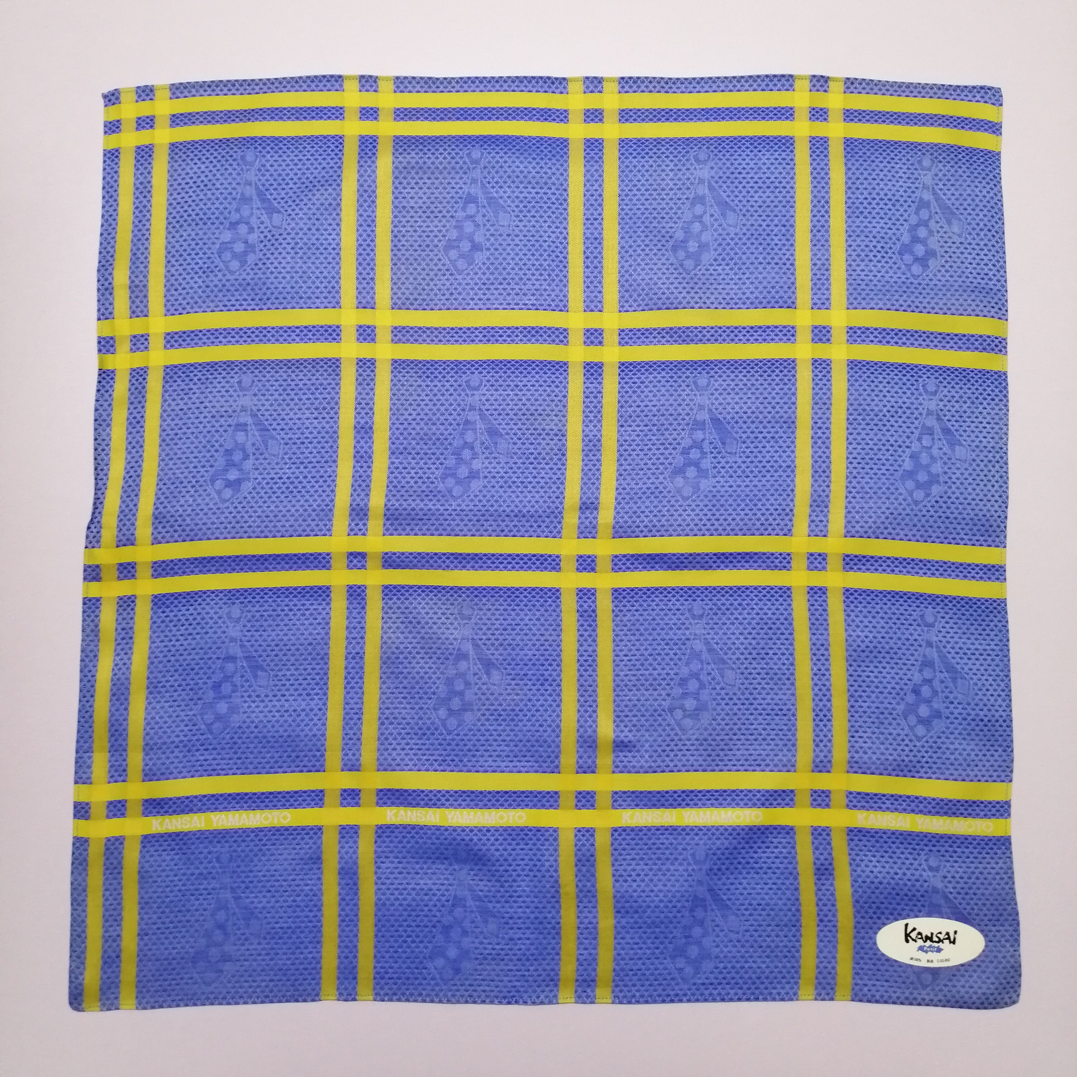 Kansai Yamamoto Kansai Yamamoto Handkerchief/Neckerchief/Bandana-KD1076 Size ONE SIZE - 2 Thumbnail