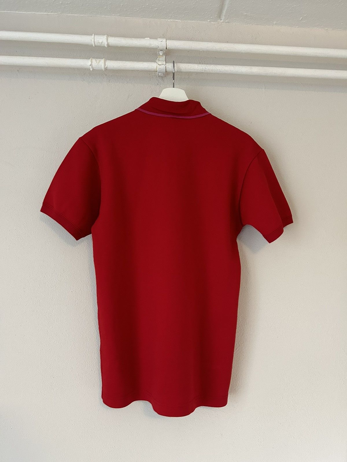 Comme des Garcons Red Polo Size US L / EU 52-54 / 3 - 4 Thumbnail