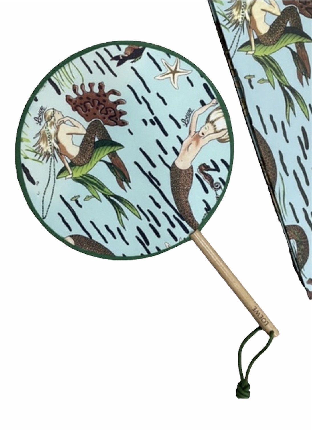 Loewe 🌴 Loewe Paula’s Ibiza Hand Fan VIP item Timtok props Size ONE SIZE - 1 Thumbnail