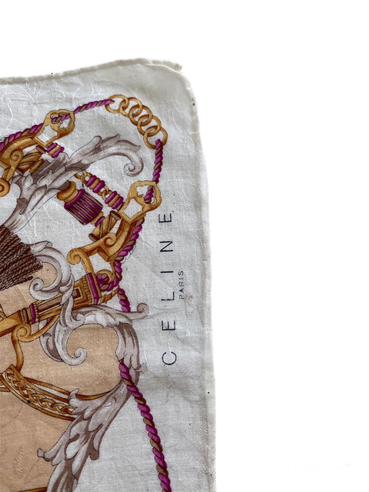 Celine 💥Rare Design💥Vintage Celine Handkerchief Size ONE SIZE - 5 Thumbnail