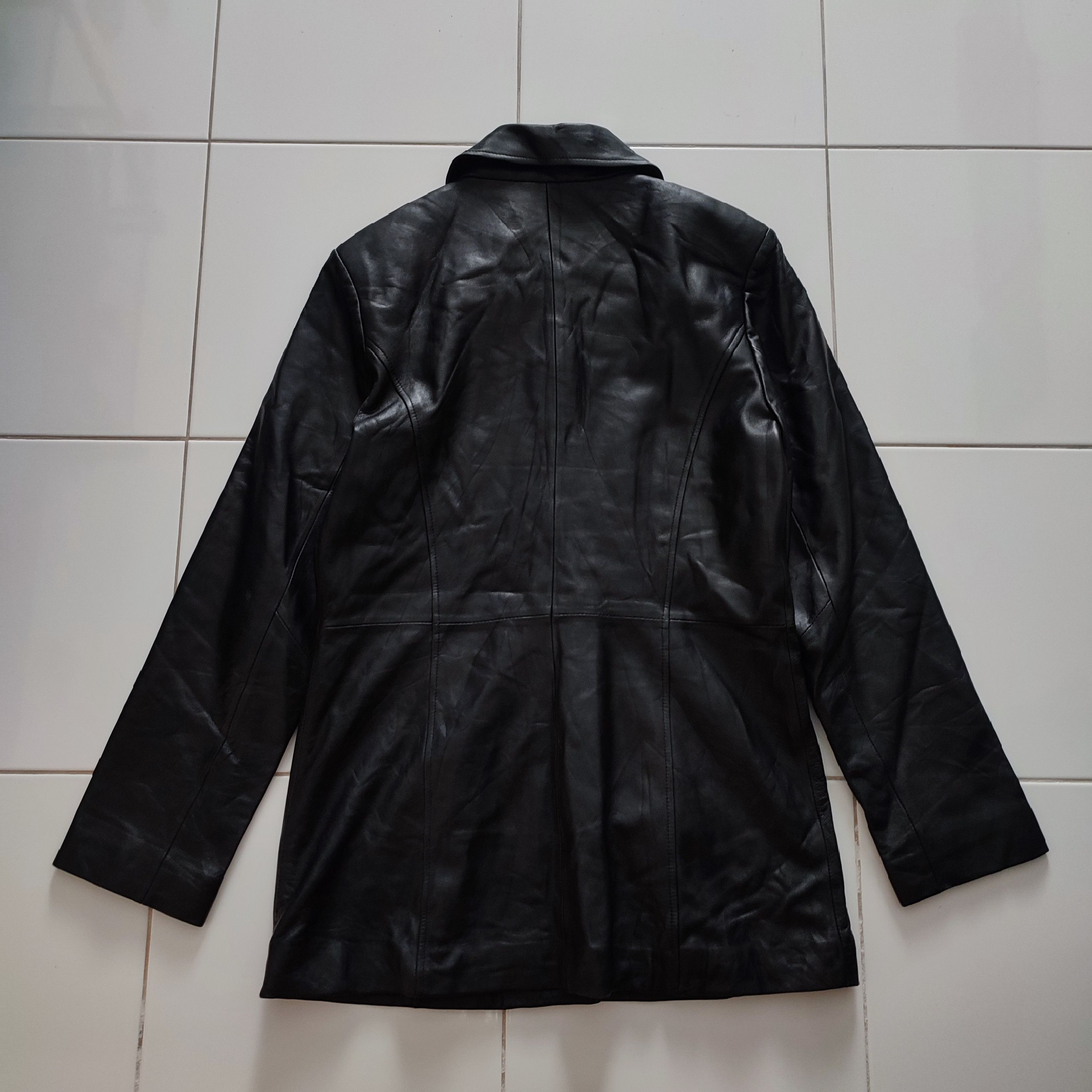 Brooks Brothers × Leather 🔥STEALS🔥Rare Brooks Brothers Lambskin Leather Coat Size L / US 10 / IT 46 - 2 Thumbnail