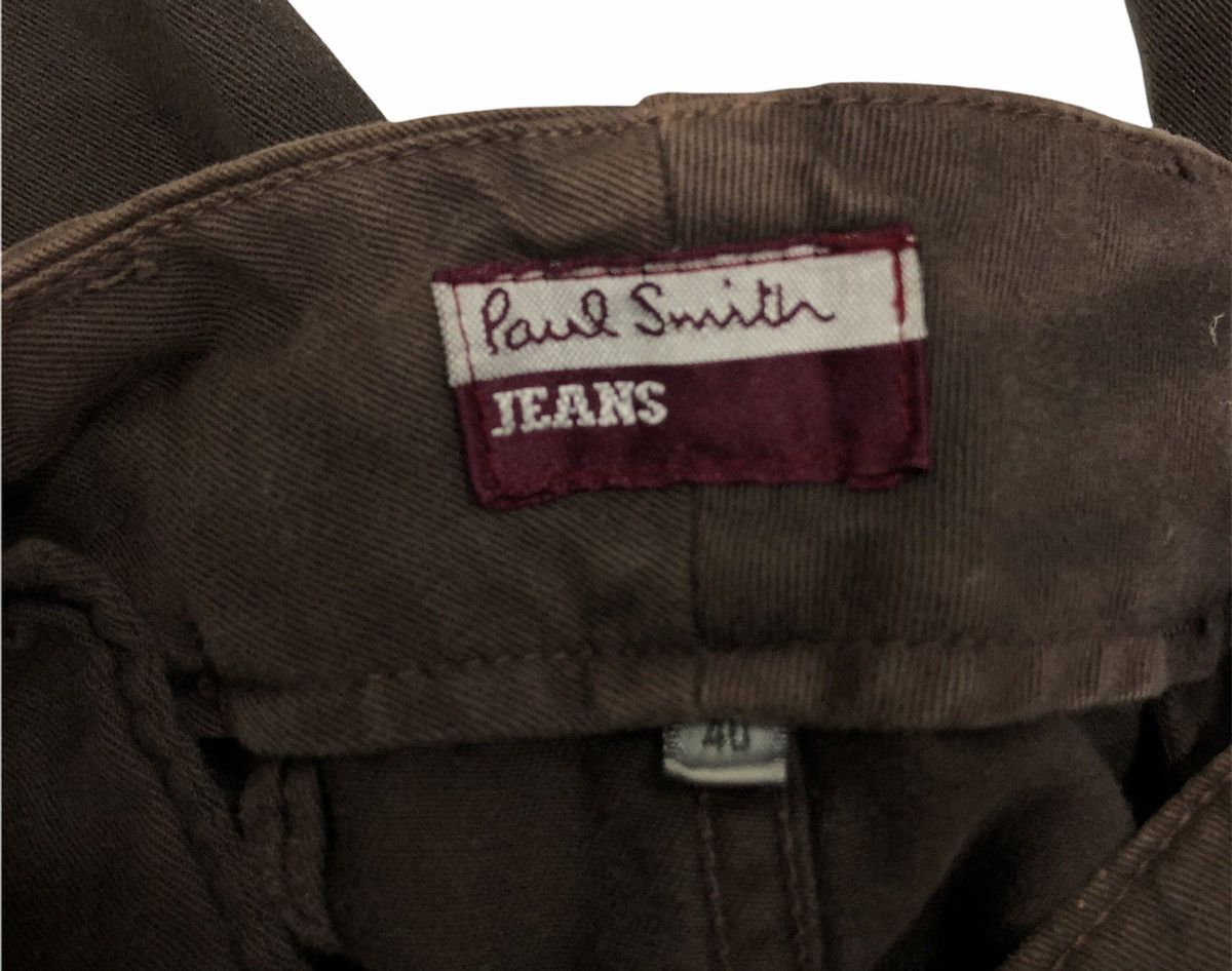 Paul Smith × Vintage Paul Smith Jeans Brown Trousers Cargo Pants Size US 34 / EU 50 - 9 Thumbnail