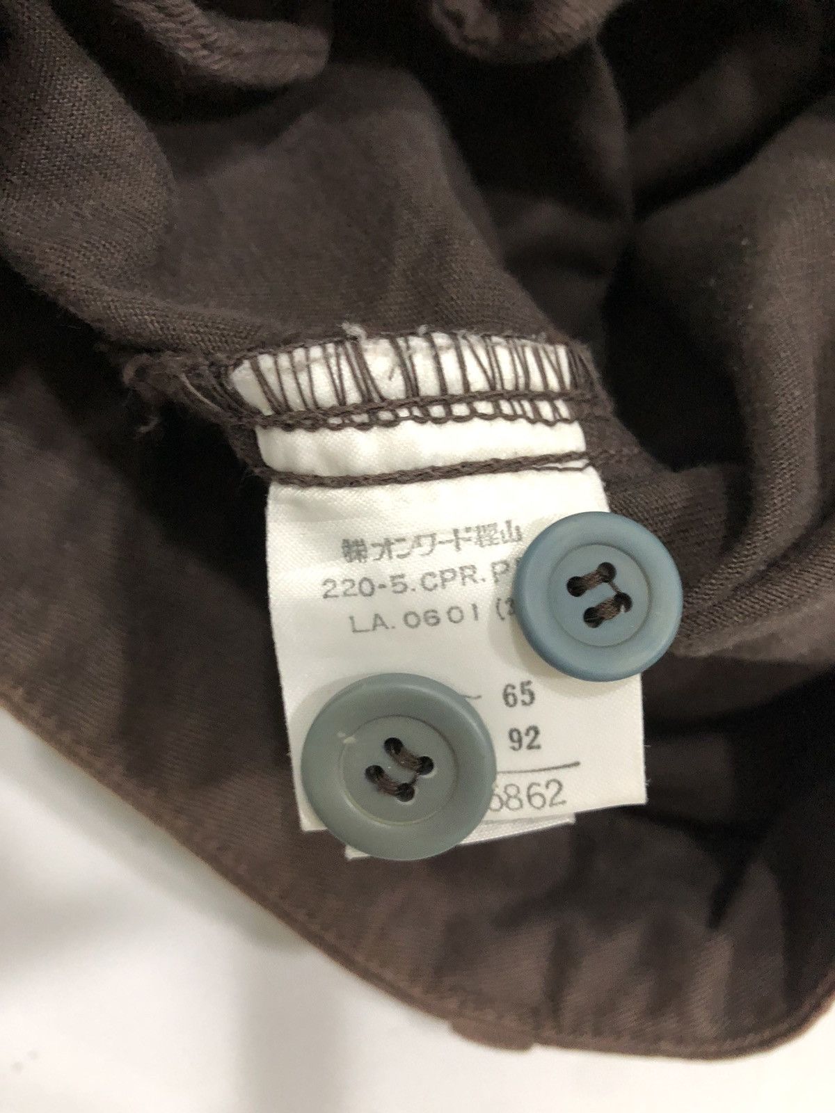 Paul Smith × Vintage Paul Smith Jeans Brown Trousers Cargo Pants Size US 34 / EU 50 - 10 Thumbnail