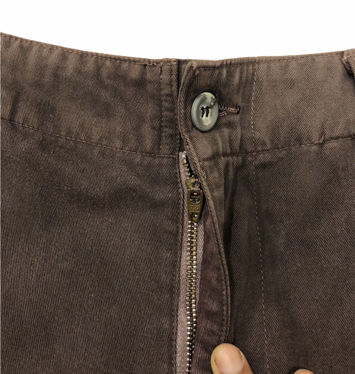 Paul Smith × Vintage Paul Smith Jeans Brown Trousers Cargo Pants Size US 34 / EU 50 - 7 Thumbnail
