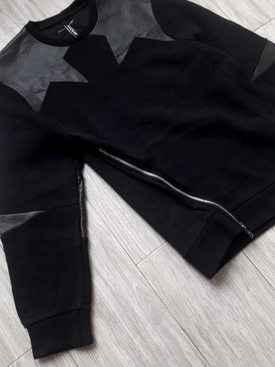 Neil Barrett Neil barrett pop art faux leather-panelled borded Size US L / EU 52-54 / 3 - 2 Thumbnail