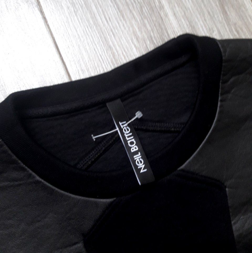 Neil Barrett Neil barrett pop art faux leather-panelled borded Size US L / EU 52-54 / 3 - 7 Thumbnail