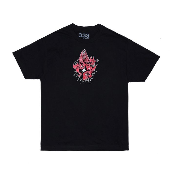 Half Evil Half Evil x Crash Vancouver Evil Demons 333 Tee | Grailed