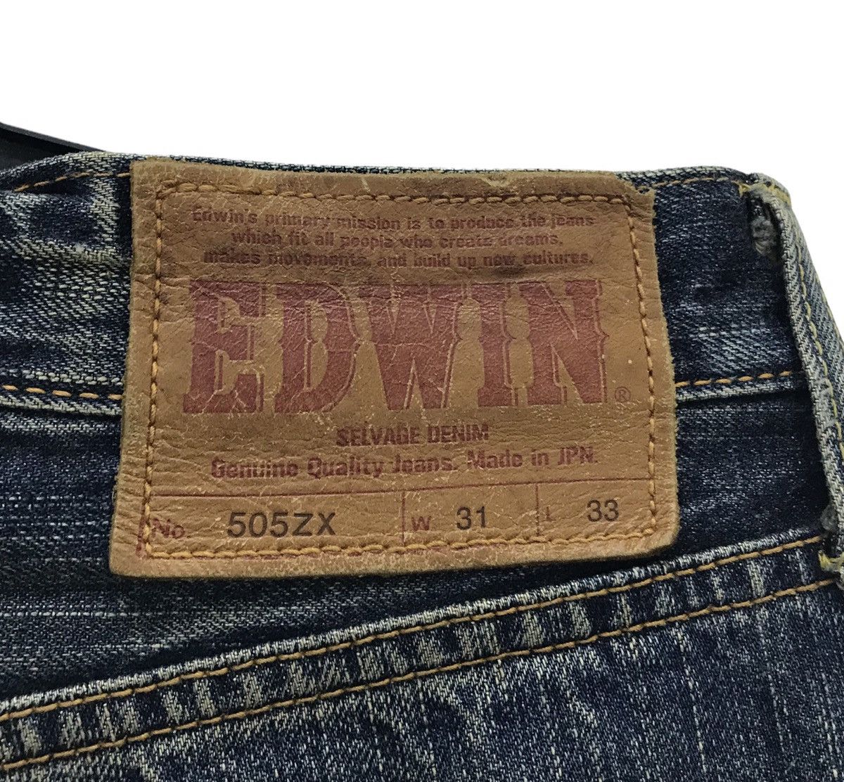 Edwin EDWIN SELVAGE DENIM PANTS Size US 31 - 7 Thumbnail