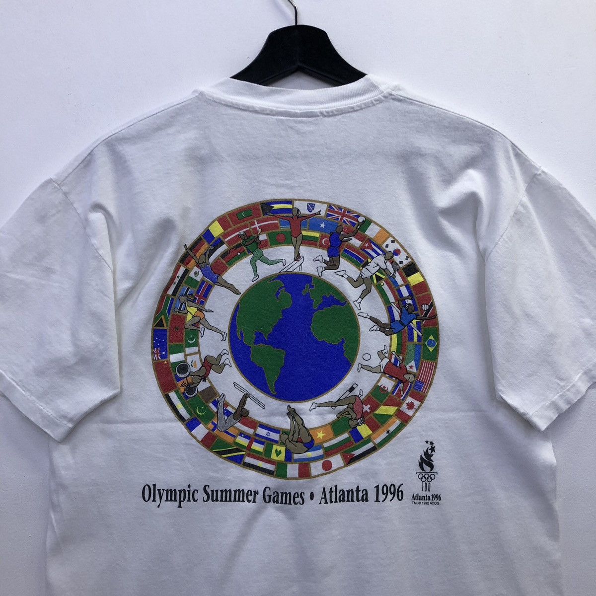 Hanes × USA Olympics × Vintage ‘Olympic Summer Games Vintage 1996 T-shirt Size US M / EU 48-50 / 2 - 3 Thumbnail