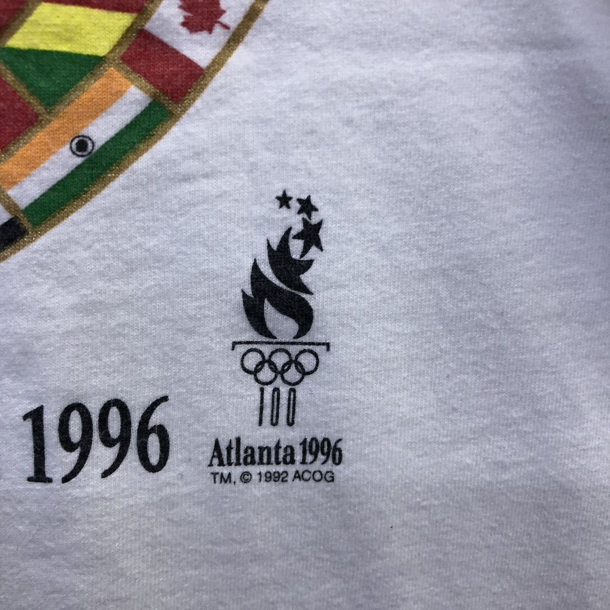 Hanes × USA Olympics × Vintage ‘Olympic Summer Games Vintage 1996 T-shirt Size US M / EU 48-50 / 2 - 5 Thumbnail