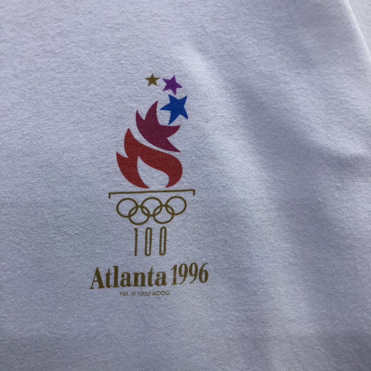 Hanes × USA Olympics × Vintage ‘Olympic Summer Games Vintage 1996 T-shirt Size US M / EU 48-50 / 2 - 9 Thumbnail