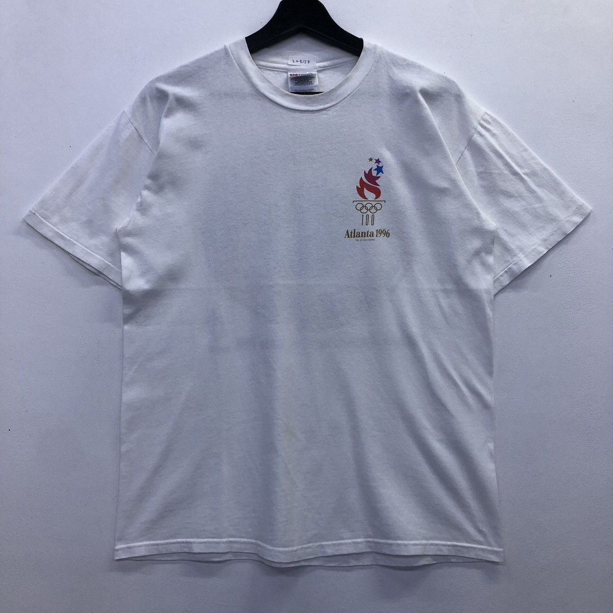 Hanes × USA Olympics × Vintage ‘Olympic Summer Games Vintage 1996 T-shirt Size US M / EU 48-50 / 2 - 7 Thumbnail