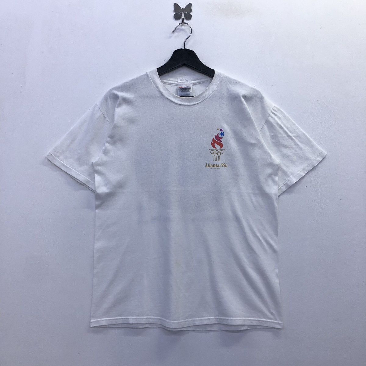Hanes × USA Olympics × Vintage ‘Olympic Summer Games Vintage 1996 T-shirt Size US M / EU 48-50 / 2 - 6 Thumbnail