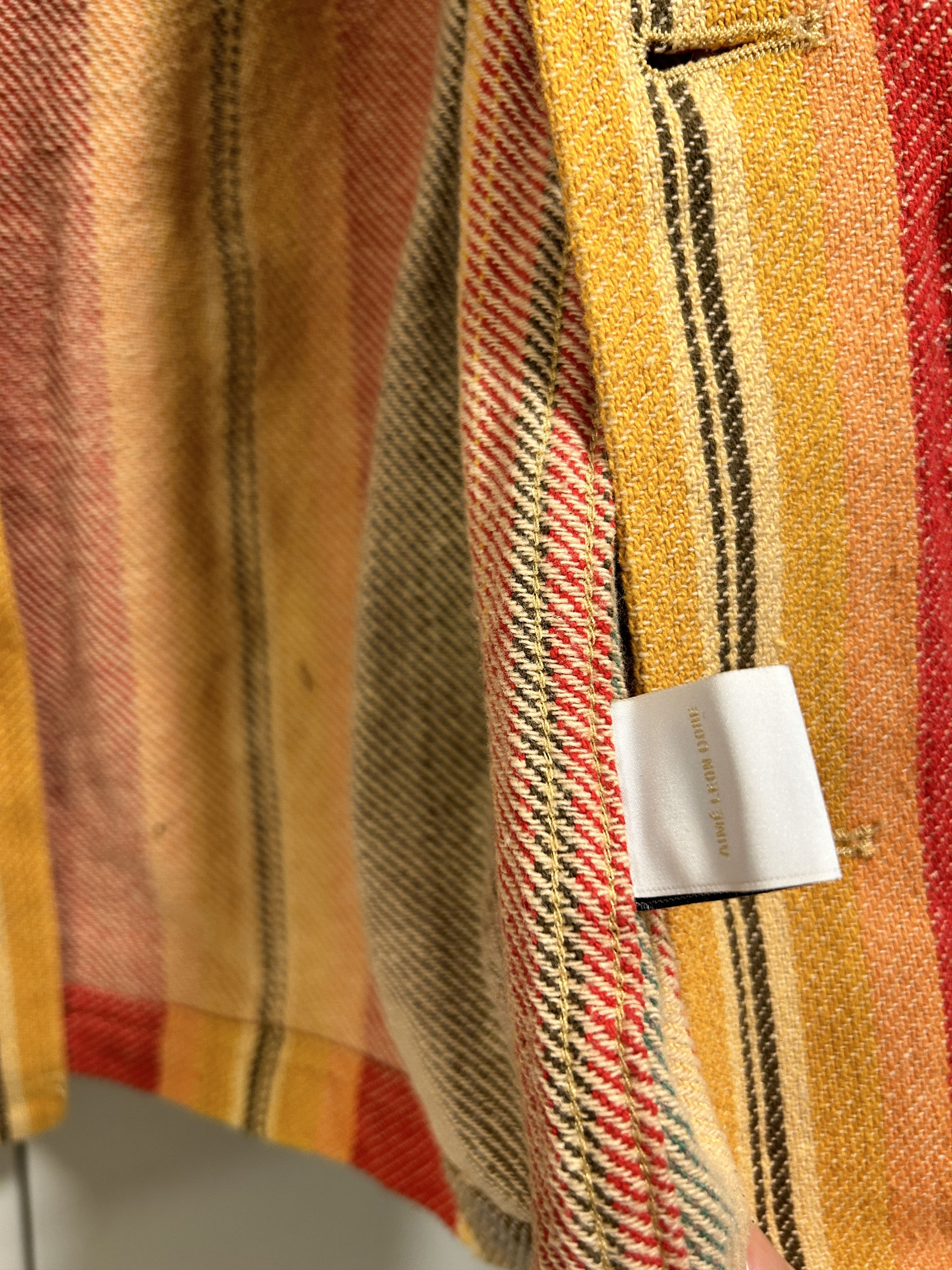 Aime Leon Dore Blanket Stripe Chore Shirt Jacket Size Medium FW22 Size US M / EU 48-50 / 2 - 4 Thumbnail
