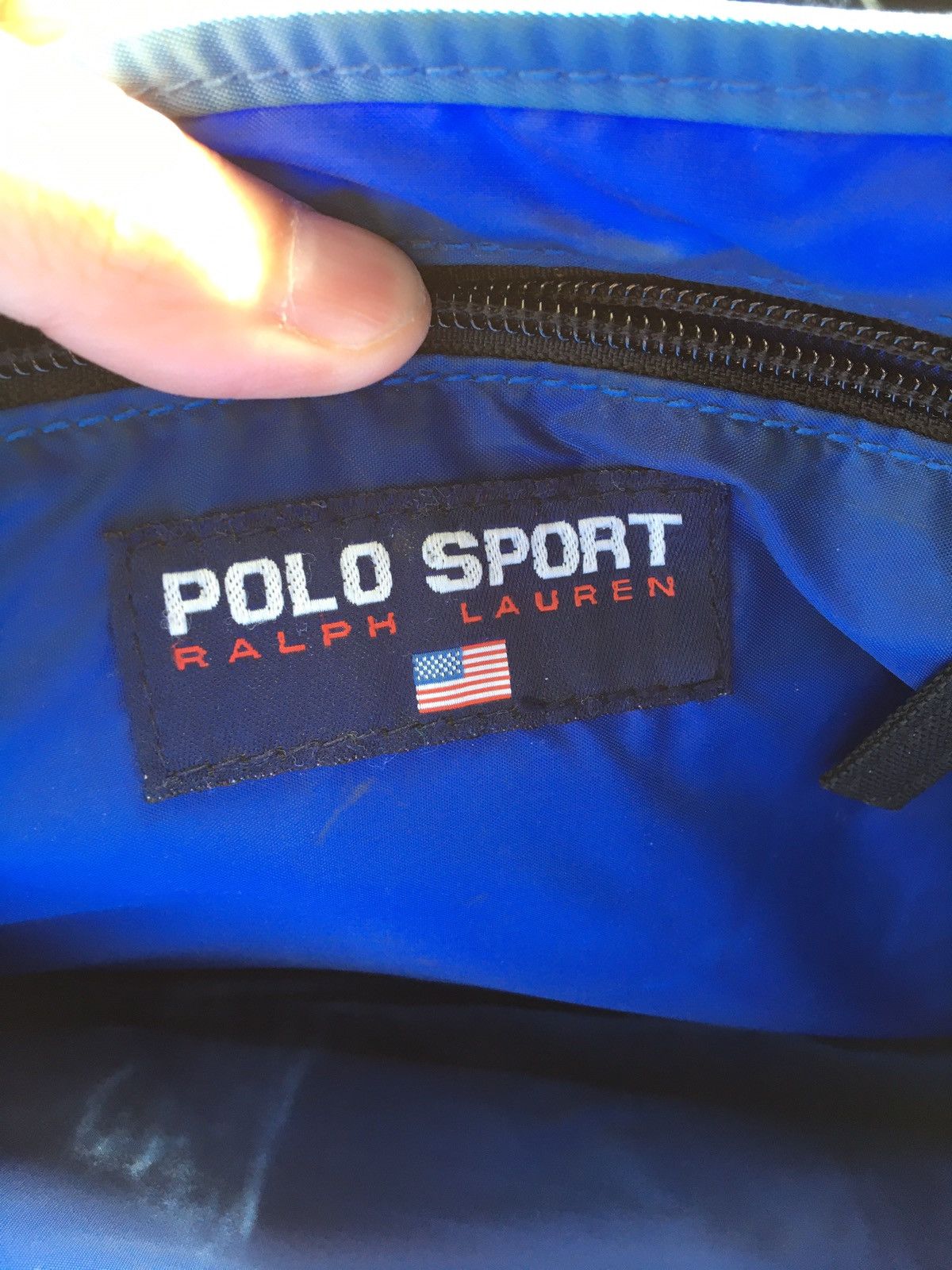 Polo Ralph Lauren × Ralph Lauren × Vintage Vintage polo sport Crossbody shoulder bag Size ONE SIZE - 8 Thumbnail
