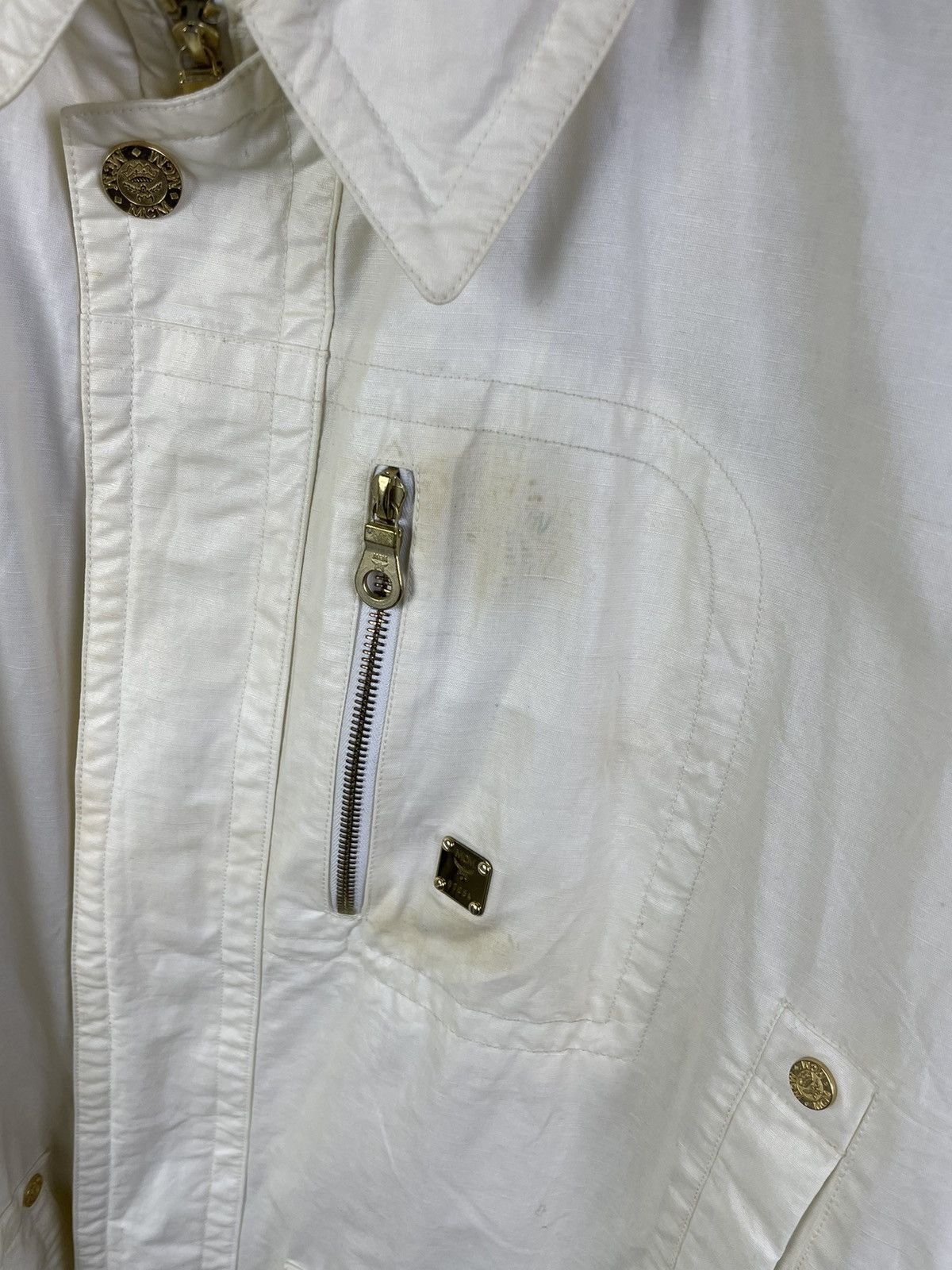 MCM × Vintage MCM Vintage Waxed Jacket Size US XL / EU 56 / 4 - 2 Thumbnail