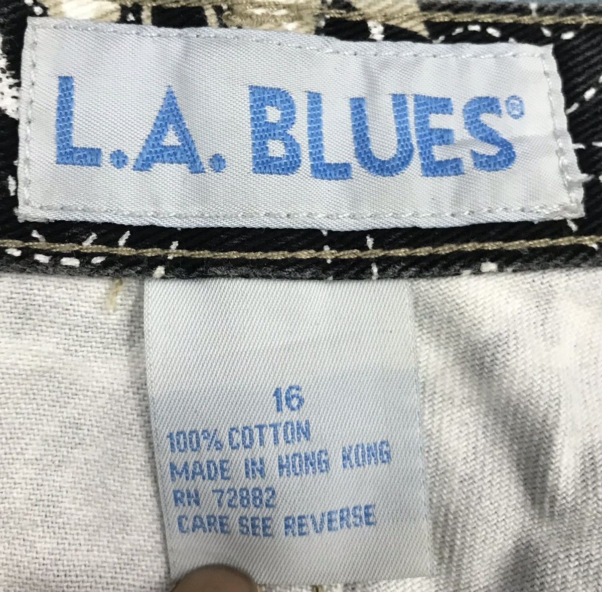 Japanese Brand L.A.BLUES PANTS Size US 35 - 11 Thumbnail