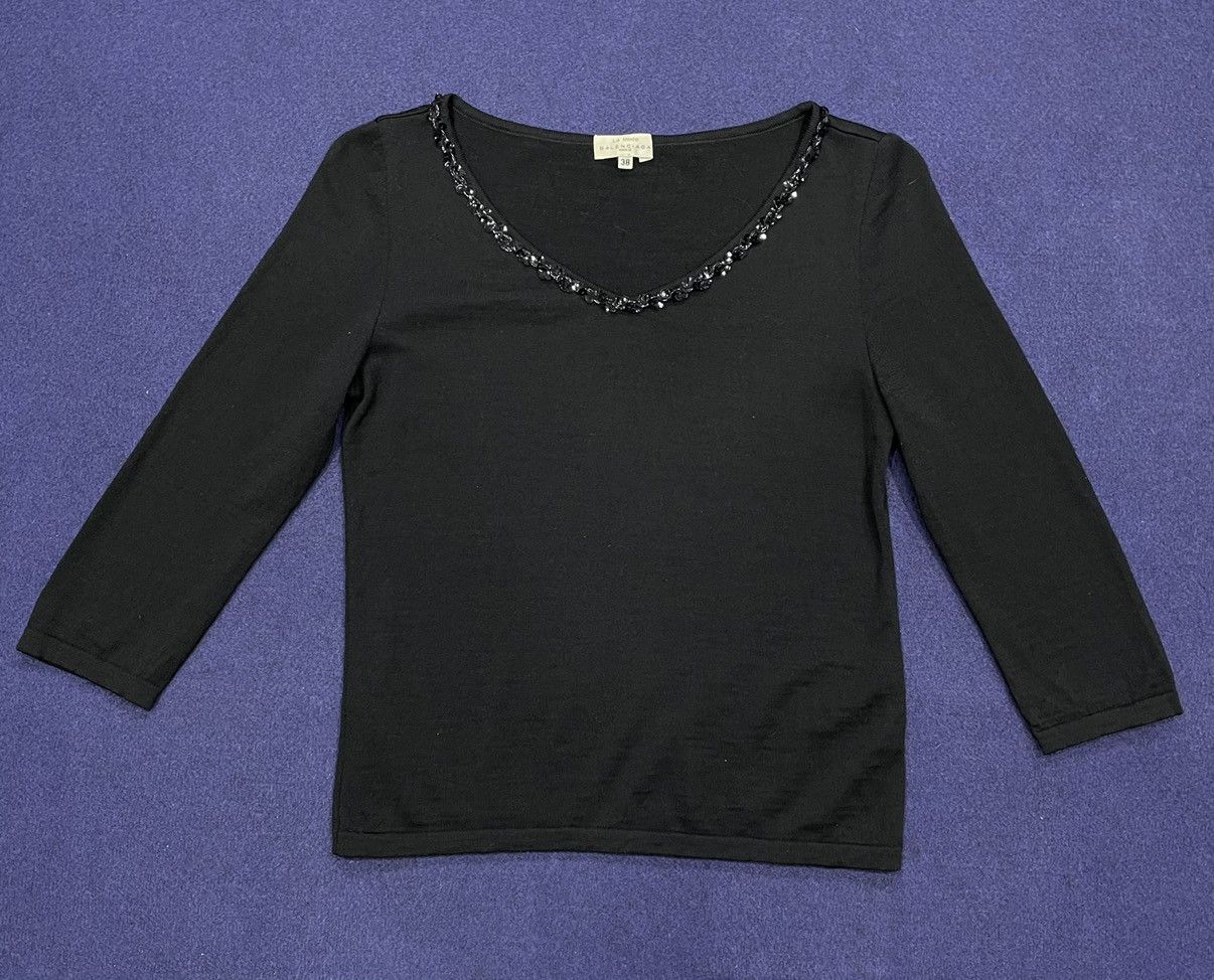 Balenciaga Vintage Balenciaga Rimage Leica Japan Long Sleeve Shirt Size XS / US 0-2 / IT 36-38 - 1 Thumbnail