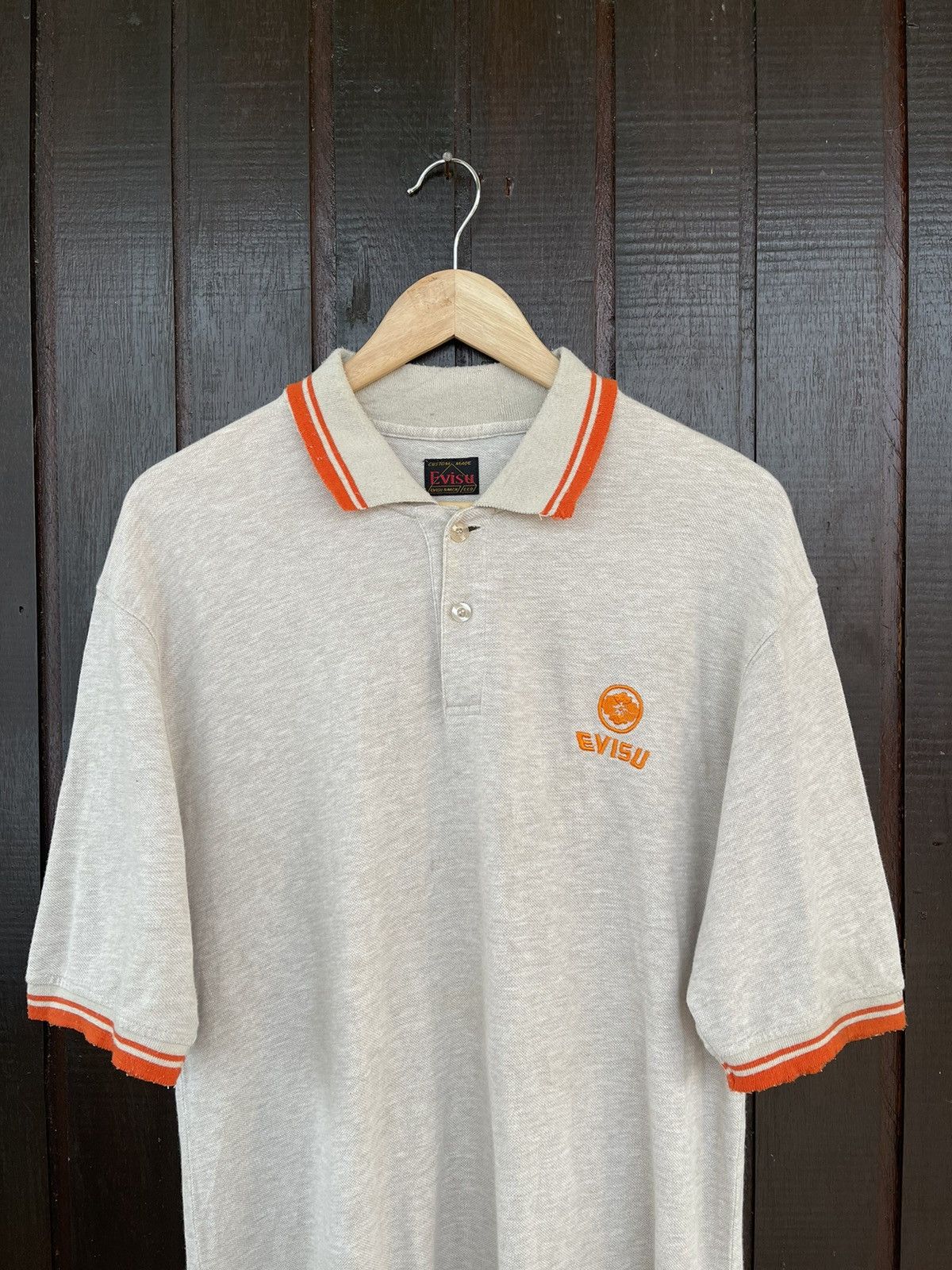 Evisu Vintage Evisu Embroidered polo shirt Size US L / EU 52-54 / 3 - 2 Thumbnail