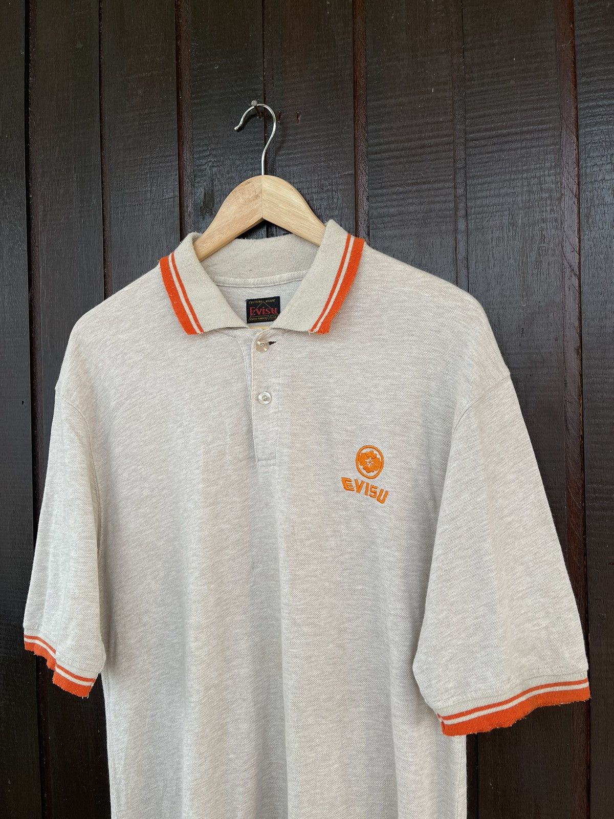 Evisu Vintage Evisu Embroidered polo shirt Size US L / EU 52-54 / 3 - 3 Thumbnail