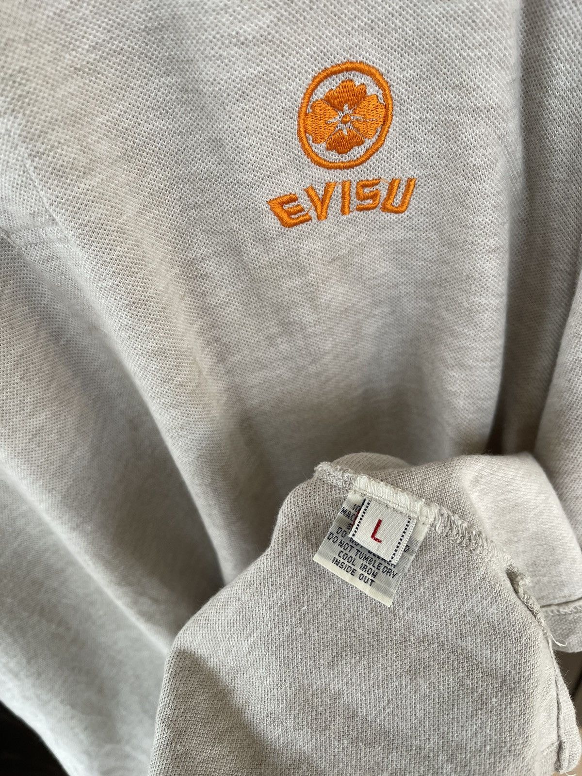 Evisu Vintage Evisu Embroidered polo shirt Size US L / EU 52-54 / 3 - 8 Thumbnail