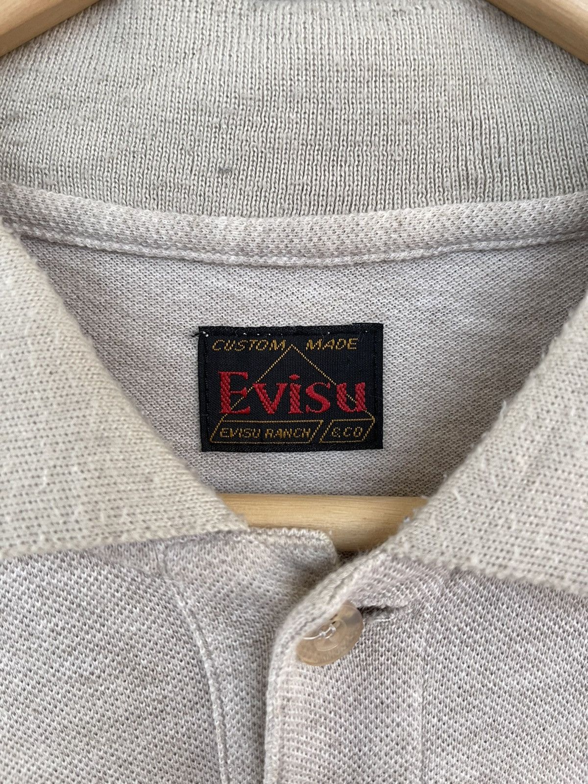 Evisu Vintage Evisu Embroidered polo shirt Size US L / EU 52-54 / 3 - 5 Thumbnail