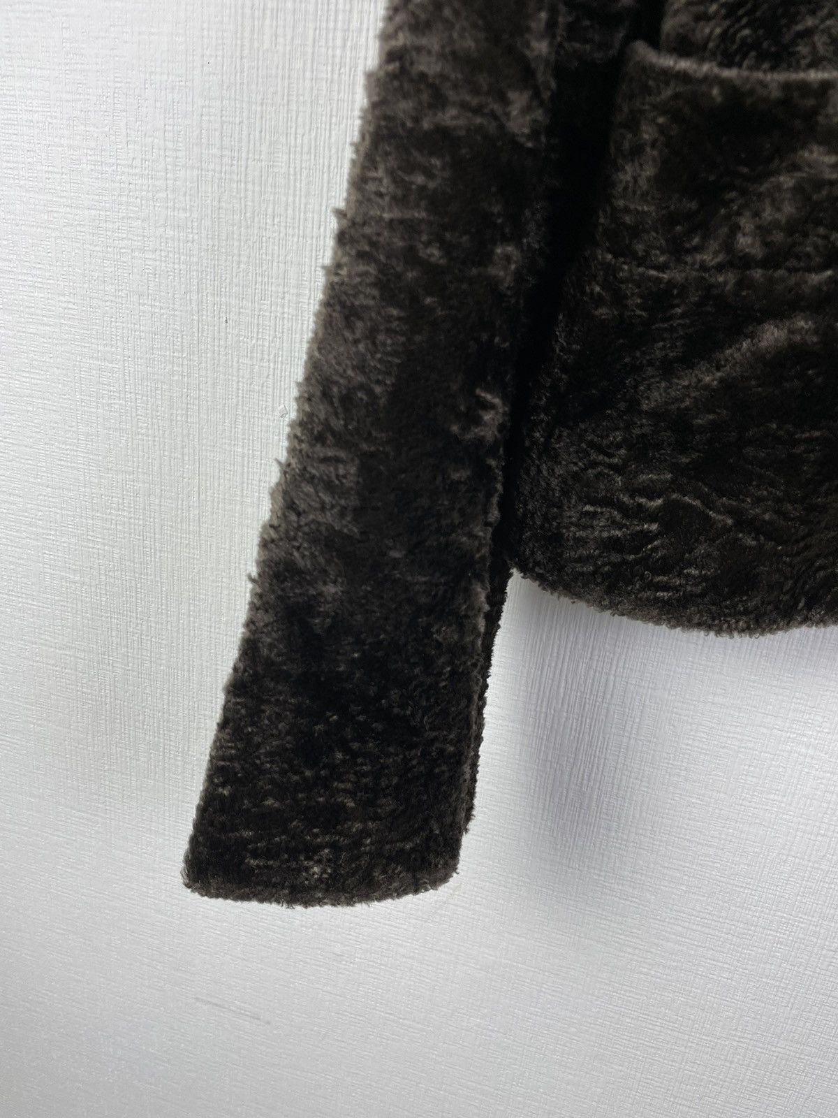 Designer Piu & Piu Faux Fur Coat Jacket size 46 made in Italy Size L / US 10 / IT 46 - 5 Thumbnail